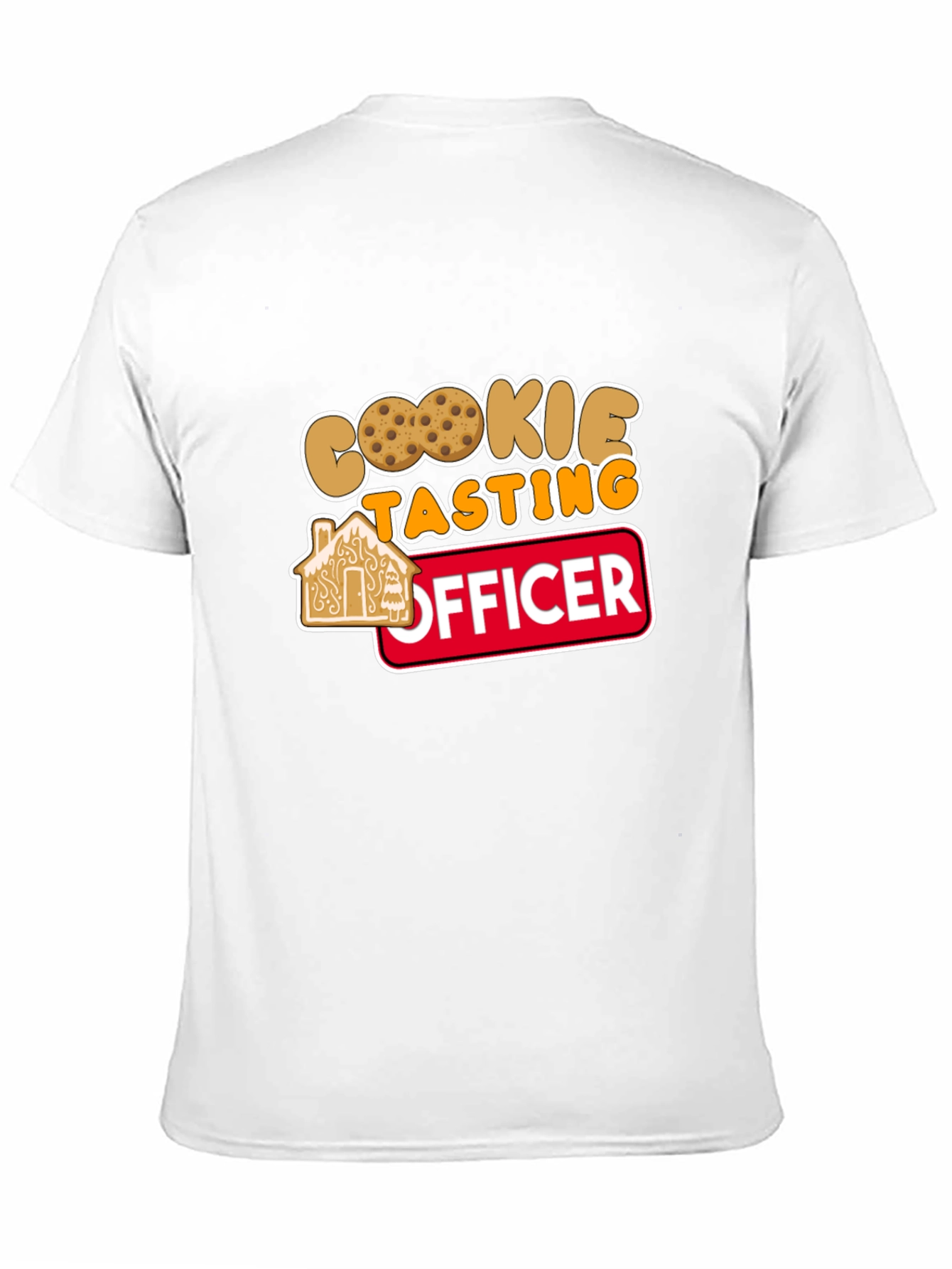 Cookie Tasting Officer T-Shirt Funny Cookie Lover Tee