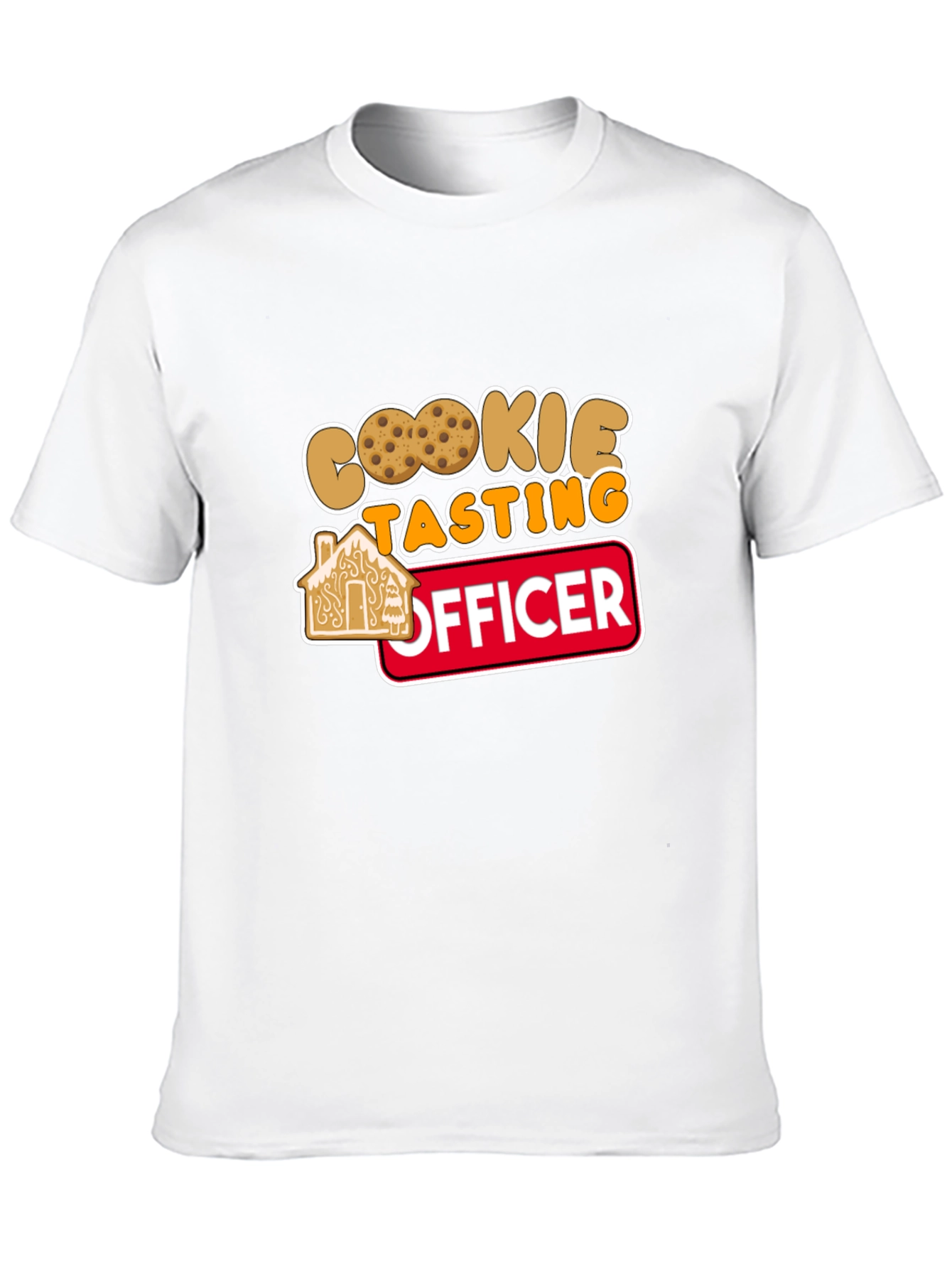 Cookie Tasting Officer T-Shirt Funny Cookie Lover Tee