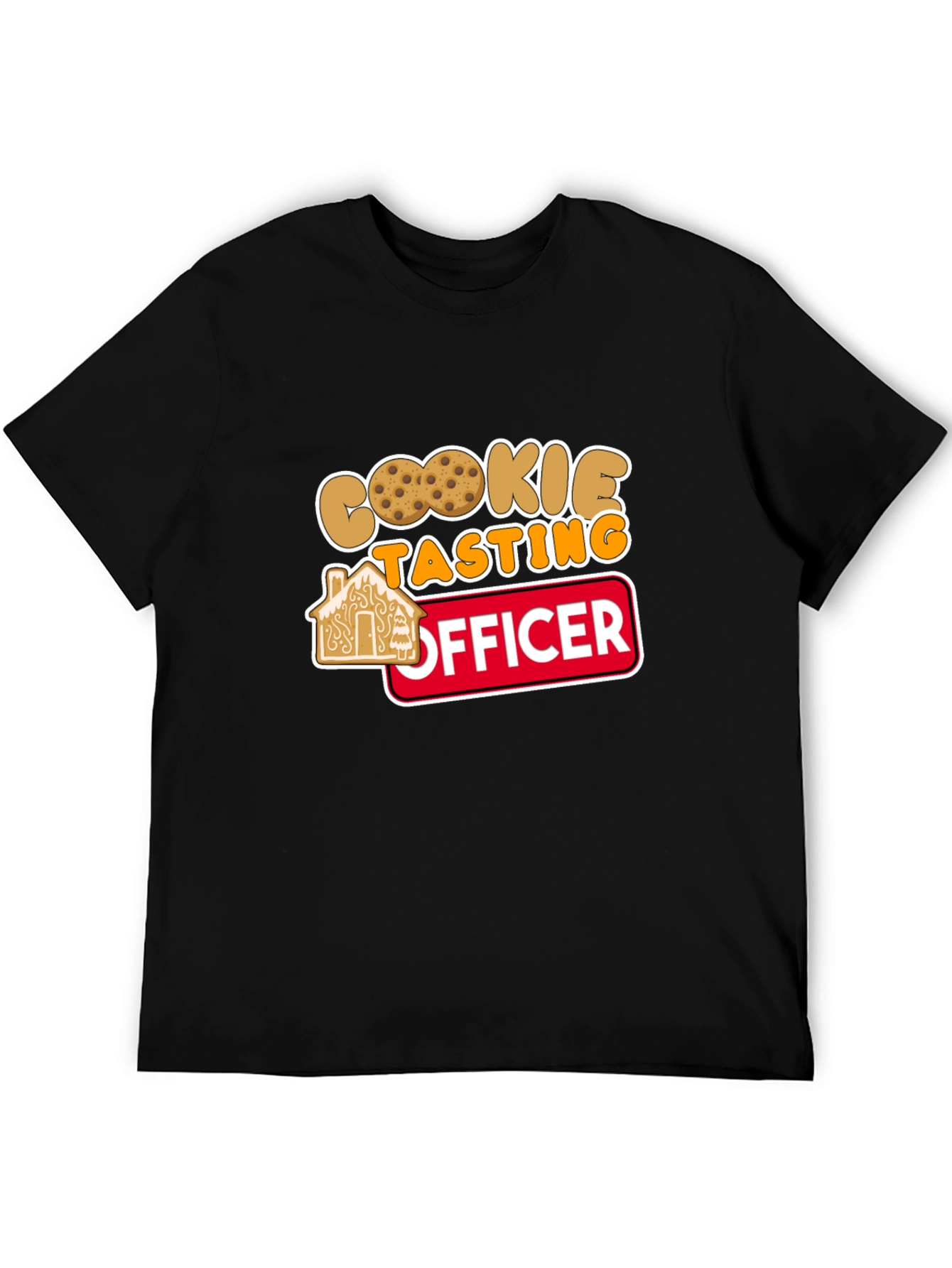 Cookie Tasting Officer T-Shirt Funny Cookie Lover Tee