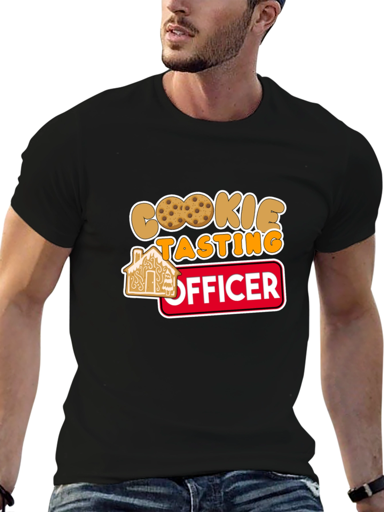 Cookie Tasting Officer T-Shirt Funny Cookie Lover Tee