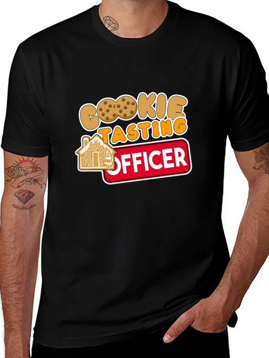 Cookie Tasting Officer T-Shirt Funny Cookie Lover Tee