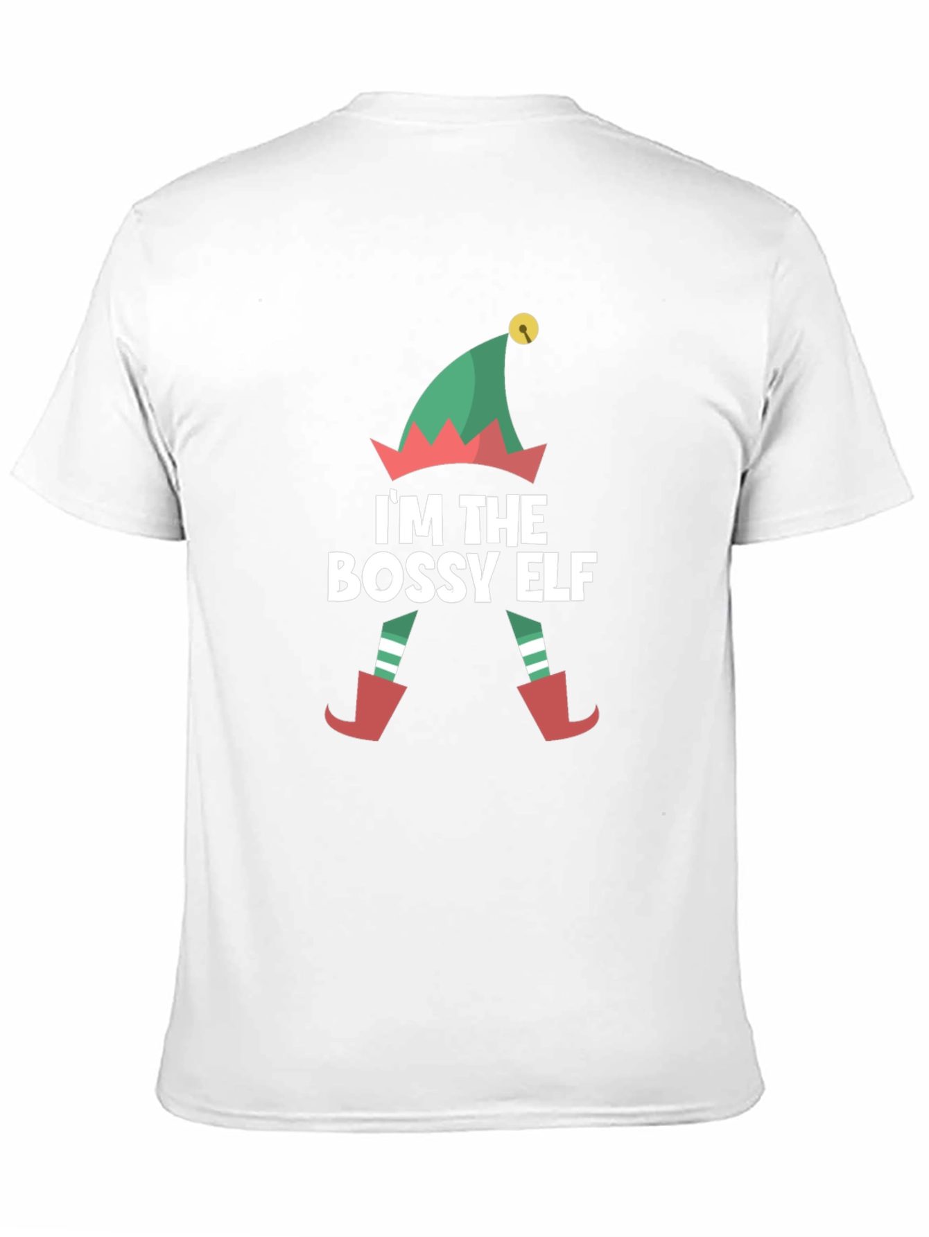 Bossy Elf Graphic Tee - Christmas Holiday T-Shirt