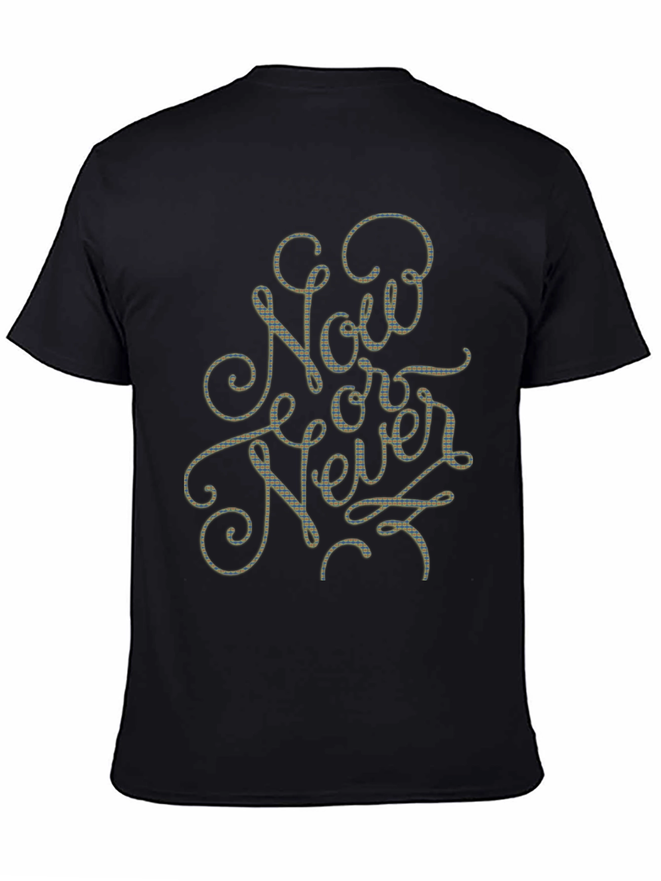 Now or Never Graphic Tee - Black T-Shirt