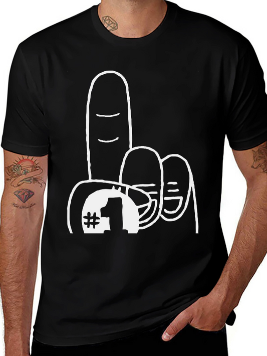 Number One Fan T-Shirt - Black