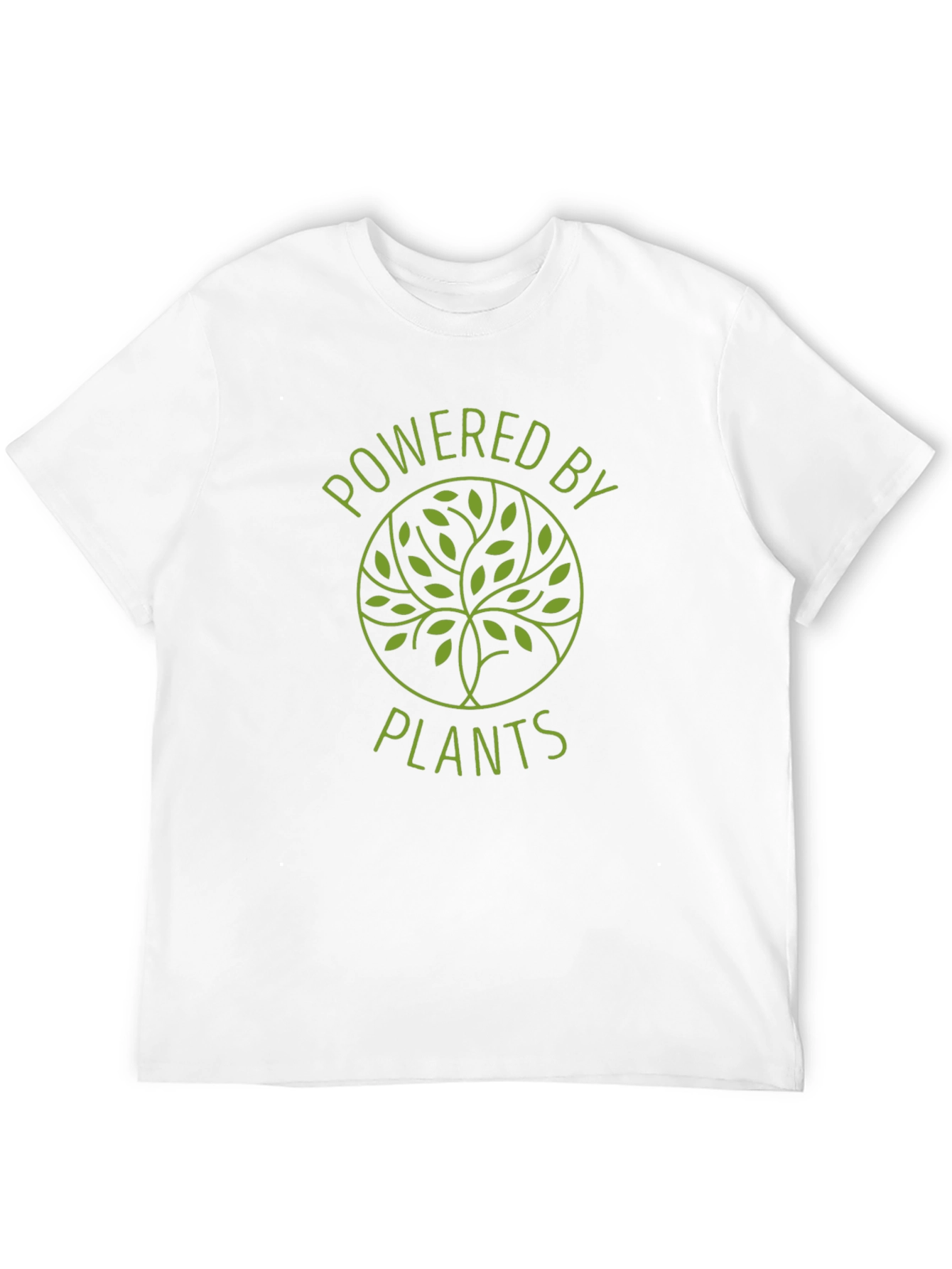 Powered by Plants T-Shirt - Vegan Friendly Tee