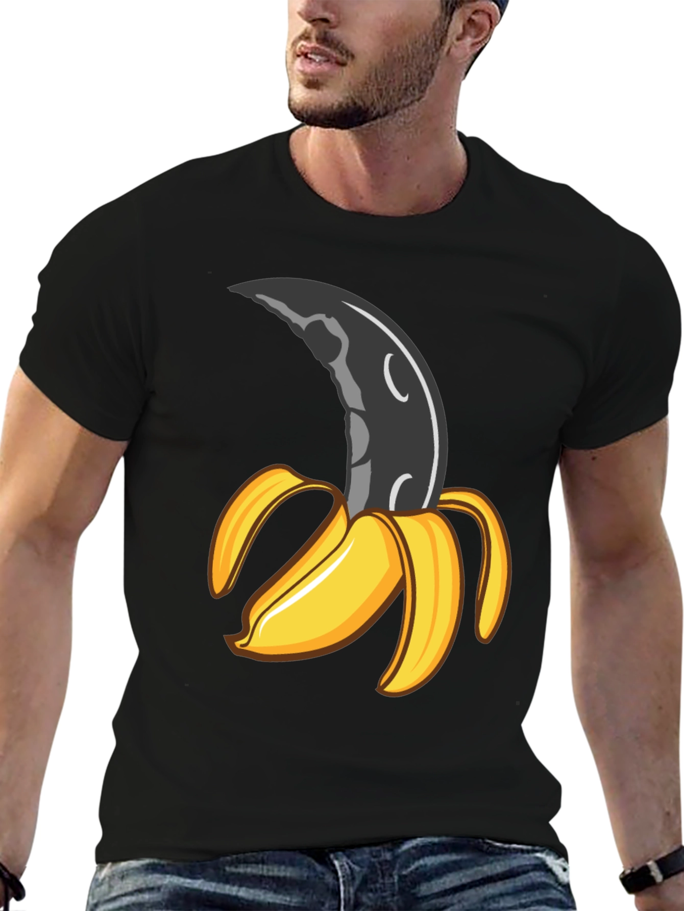 Banana Moon Graphic Tee - Novelty T-Shirt