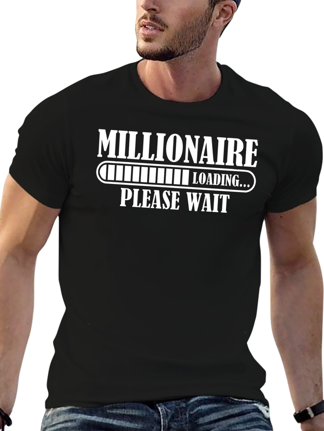 Millionaire Loading Graphic T-Shirt