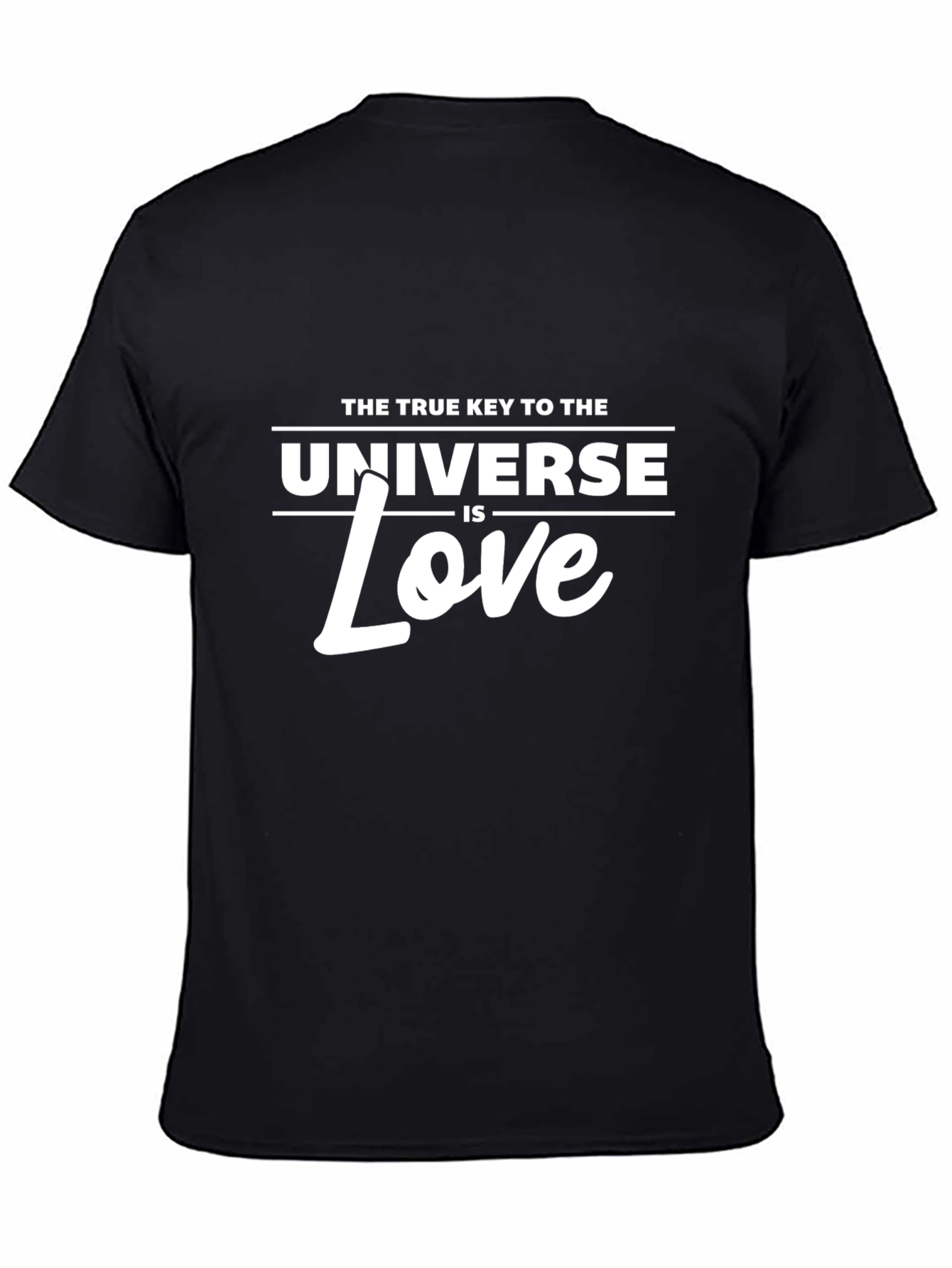 Love is the Key T-Shirt - Mens Black Tee