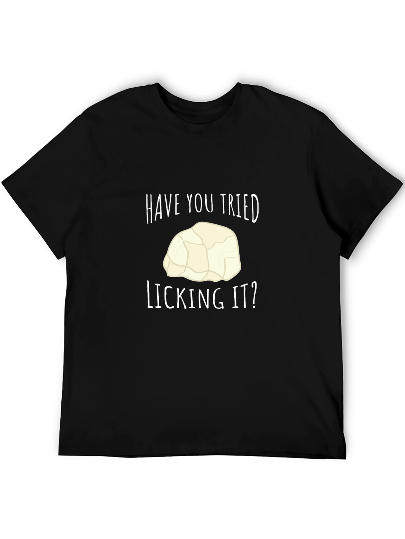 Humorous Rock Licking T-Shirt