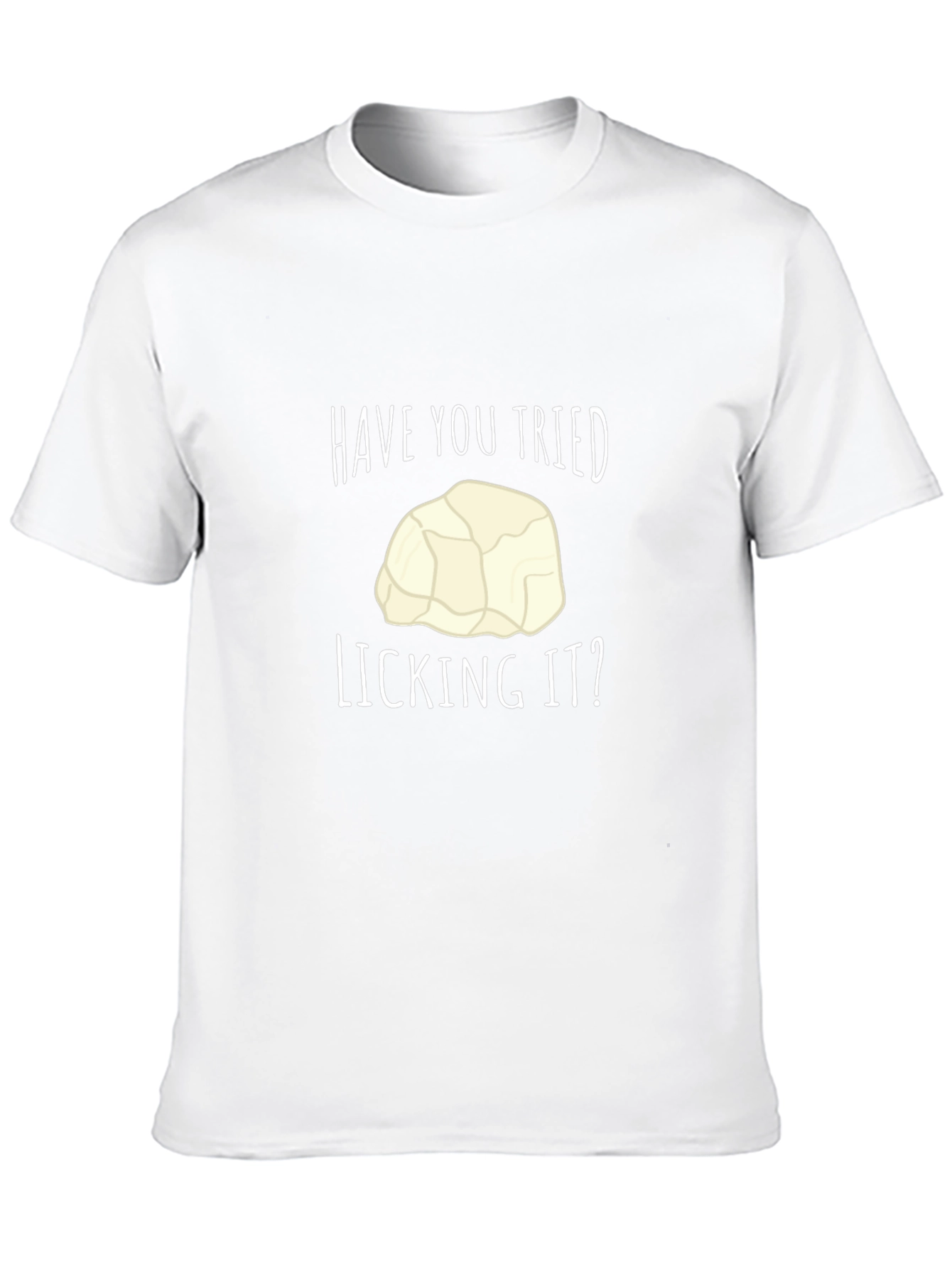 Humorous Rock Licking T-Shirt