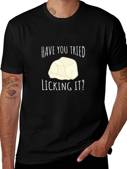 Humorous Rock Licking T-Shirt