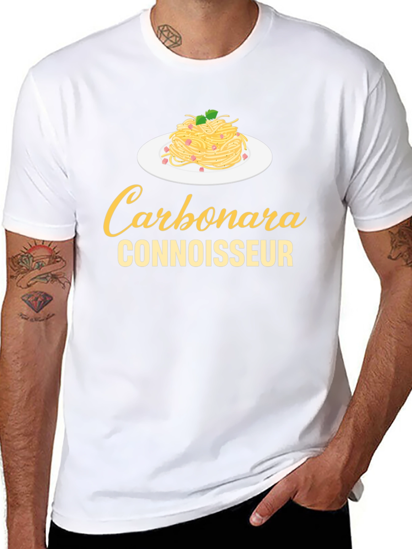 Carbonara Connoisseur Black T-Shirt