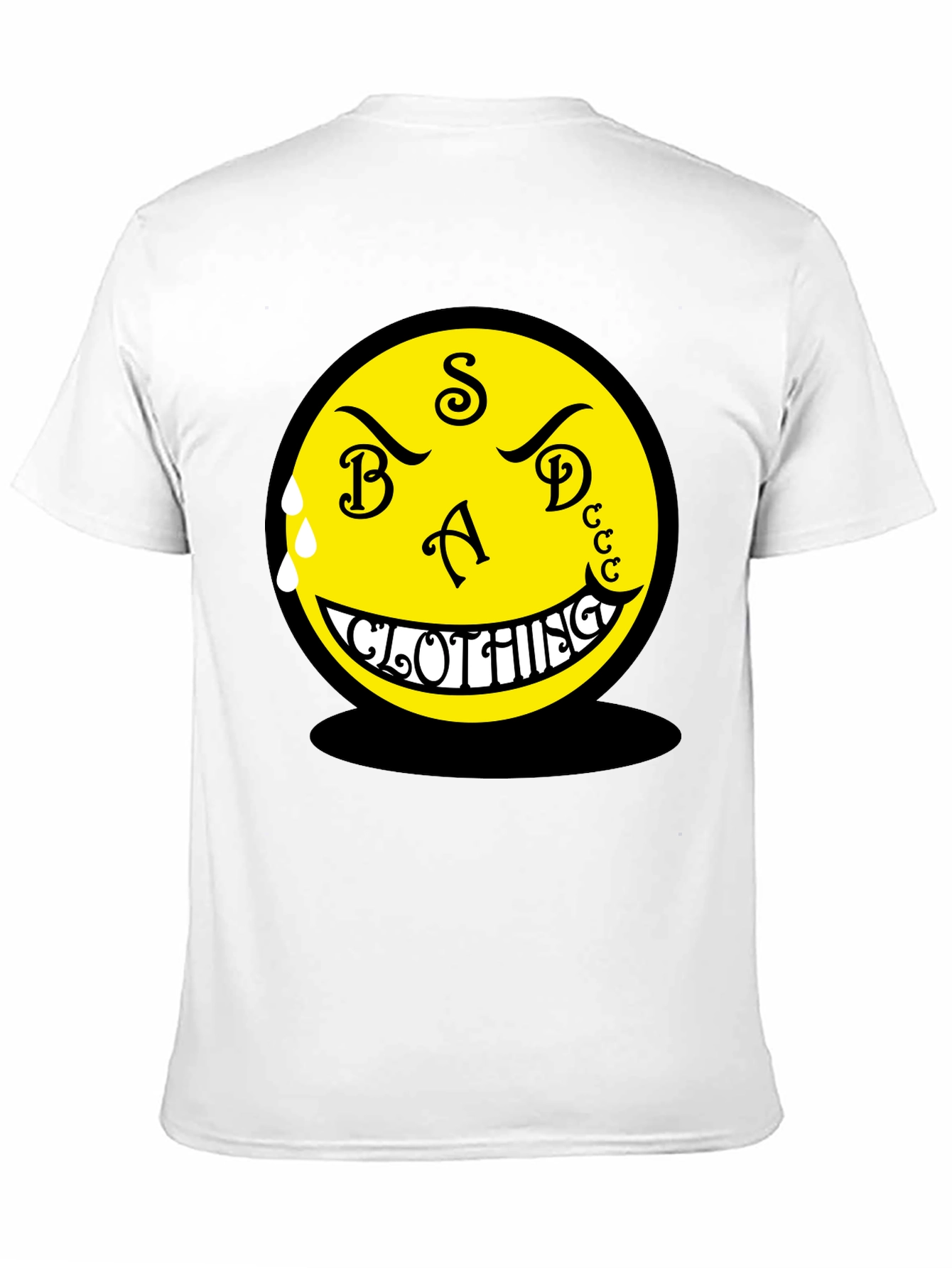 BAD CLOTHING Black Graphic Tee