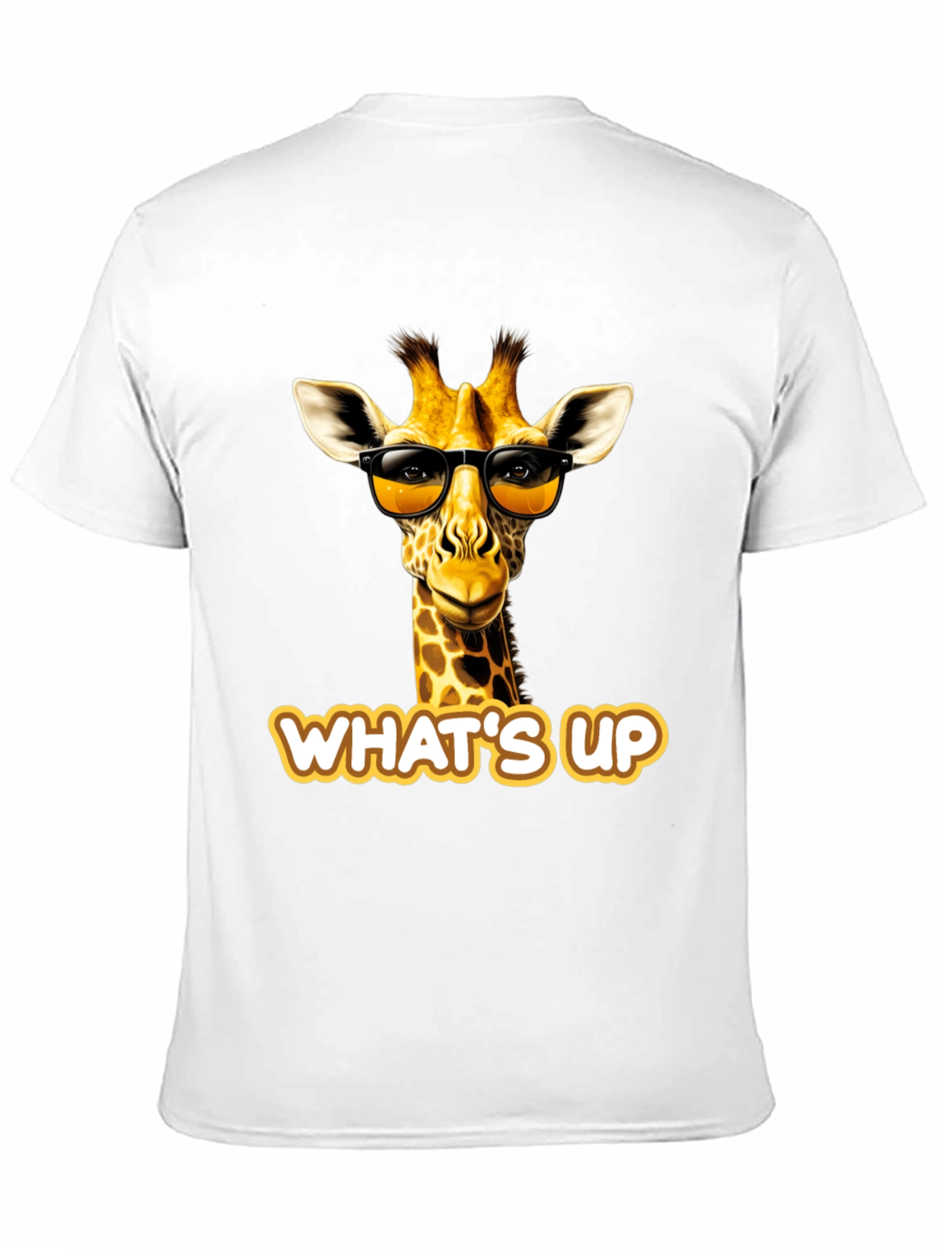 Cool Giraffe T-Shirt: Whats Up?