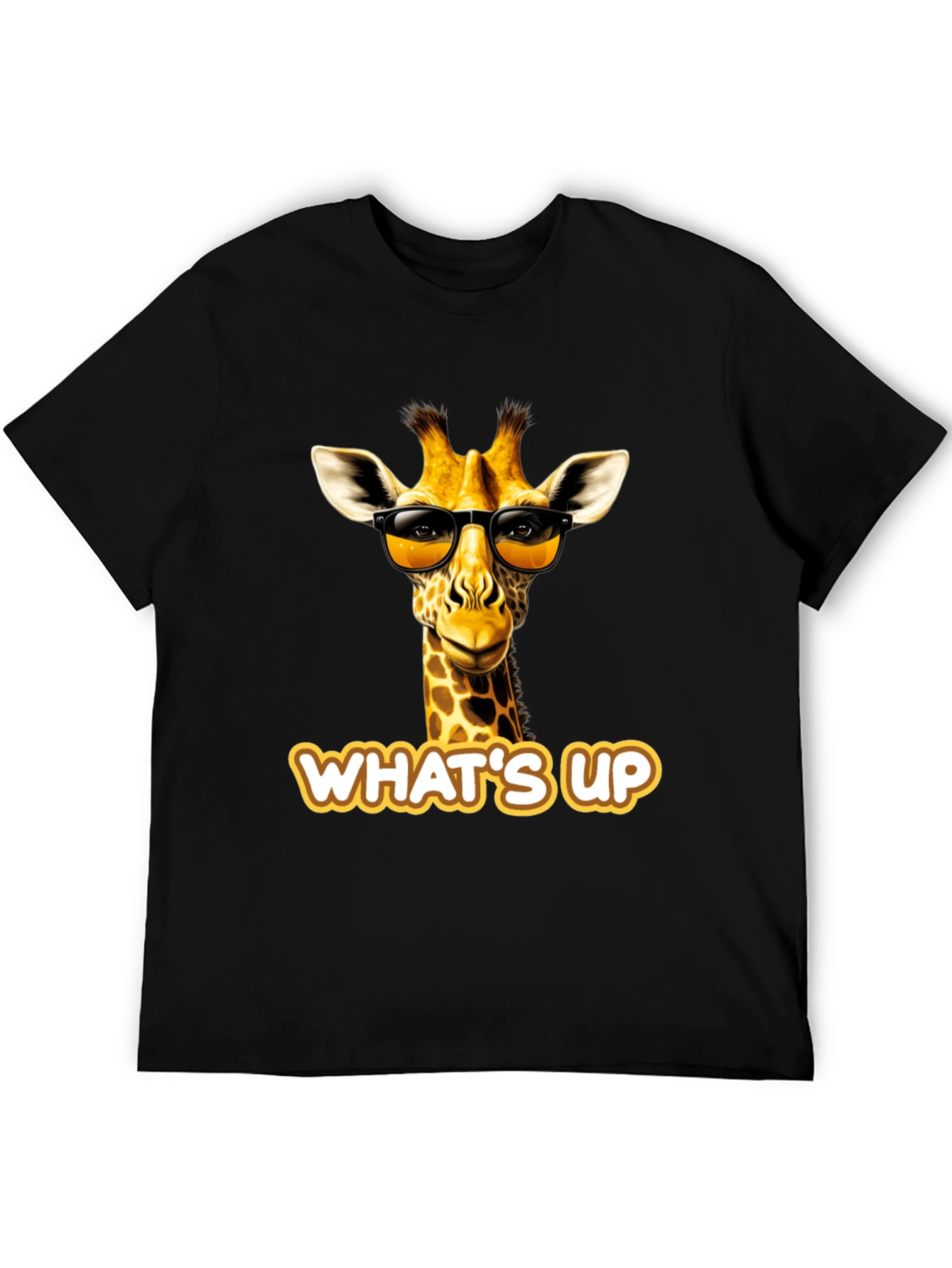 Cool Giraffe T-Shirt: Whats Up?