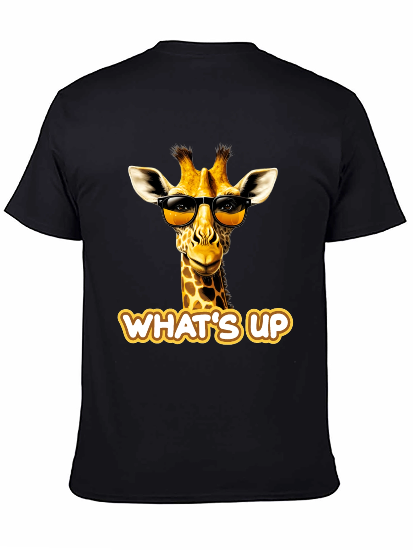 Cool Giraffe T-Shirt: Whats Up?