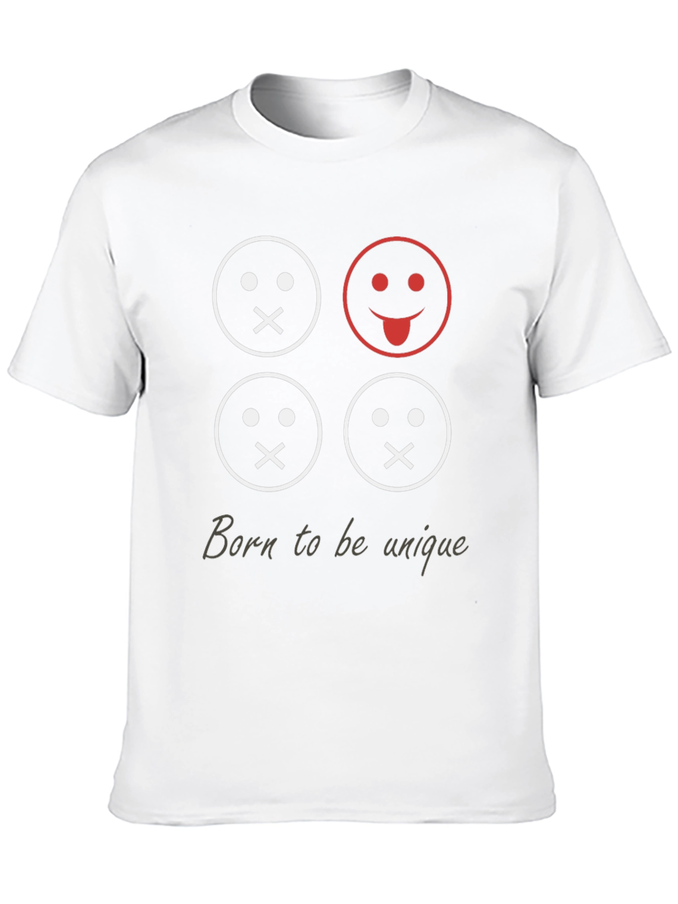 Unique Expression Tee - Born to Stand Out!