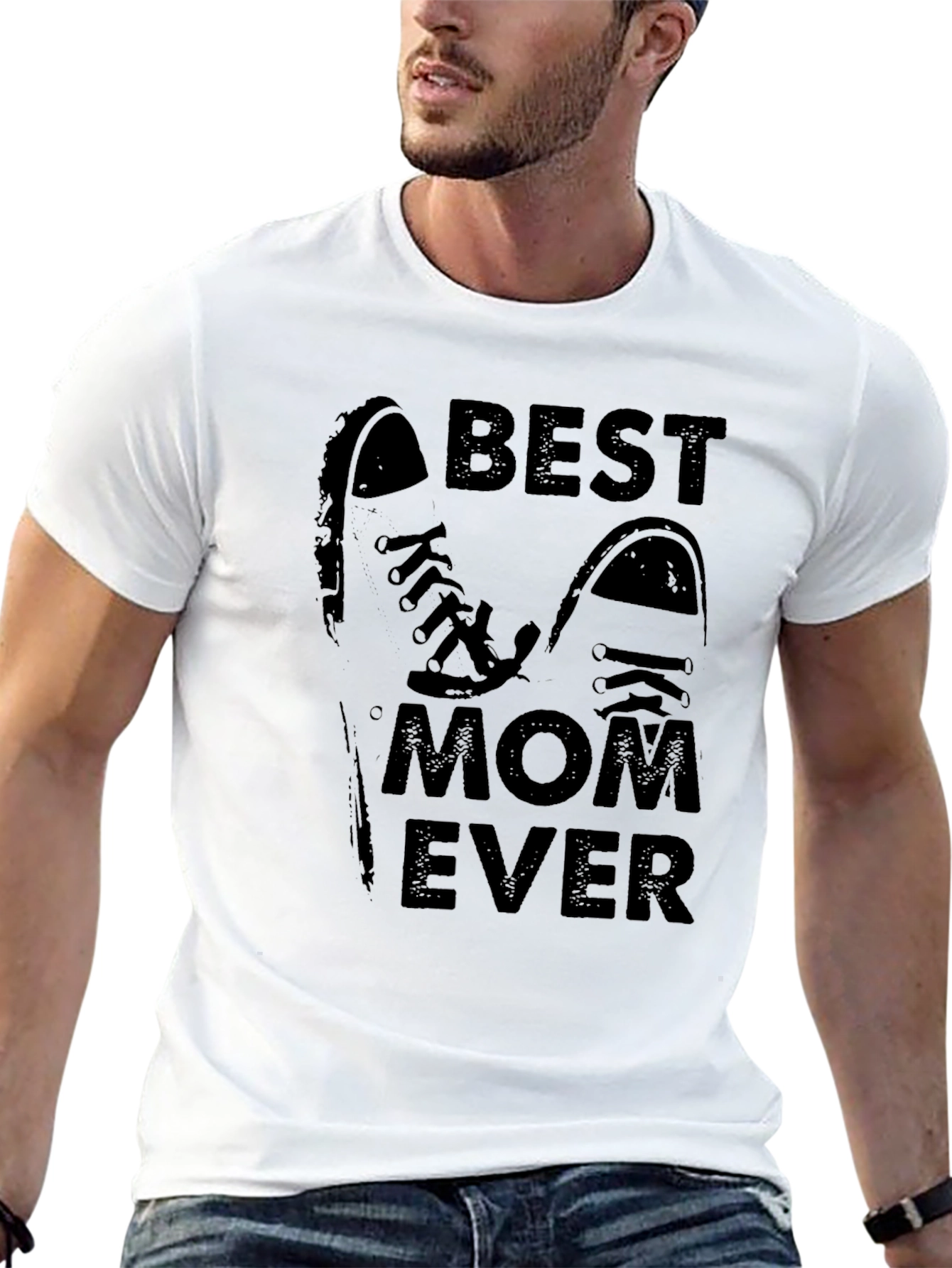 Best Mom Ever Graphic T-Shirt - Unisex Black Tee