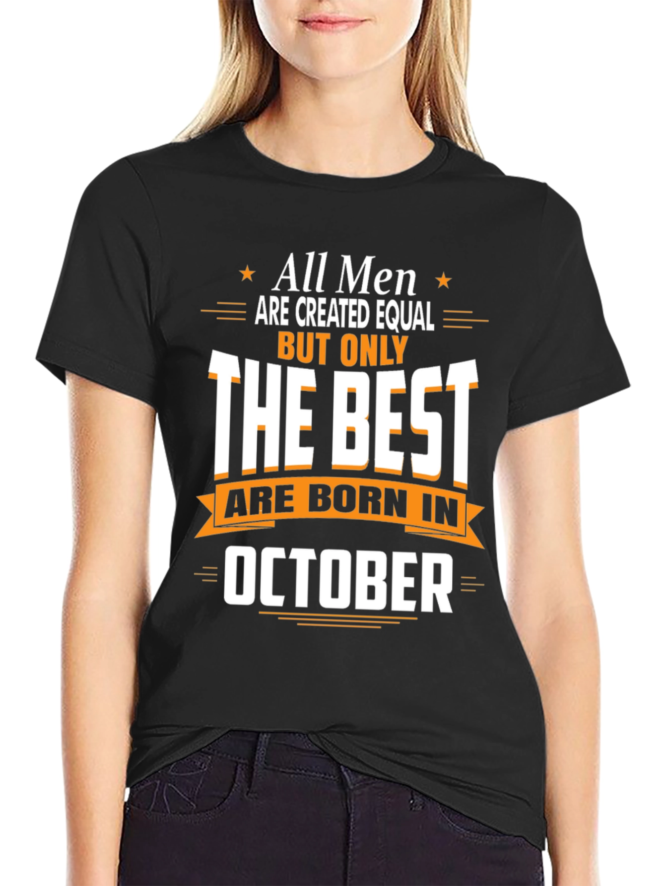 Best Men Born in October T-Shirt