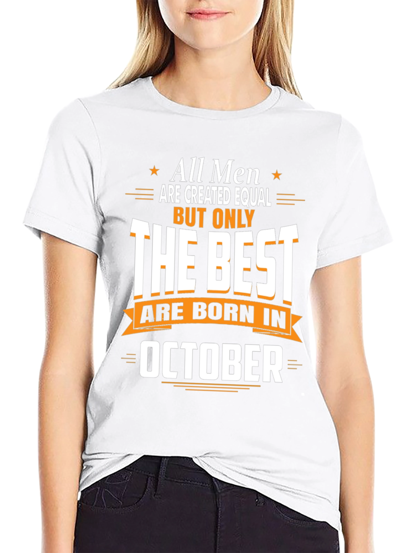 Best Men Born in October T-Shirt