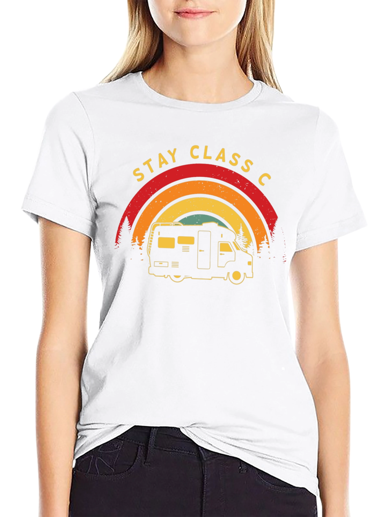 Stay Class C RV Camping T-Shirt