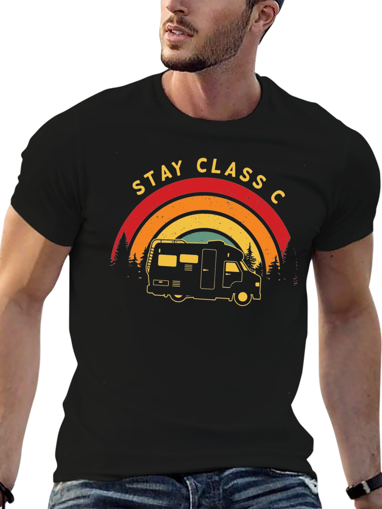 Stay Class C RV Camping T-Shirt