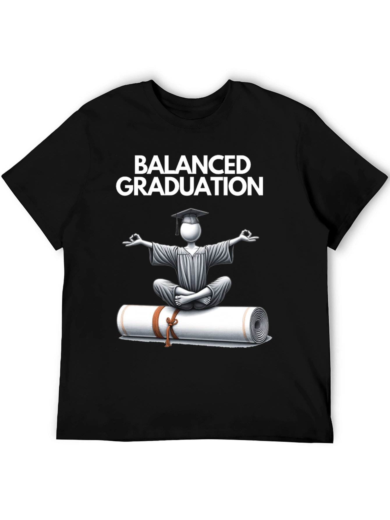 Balanced Graduation Tee - Zen Scholar T-Shirt