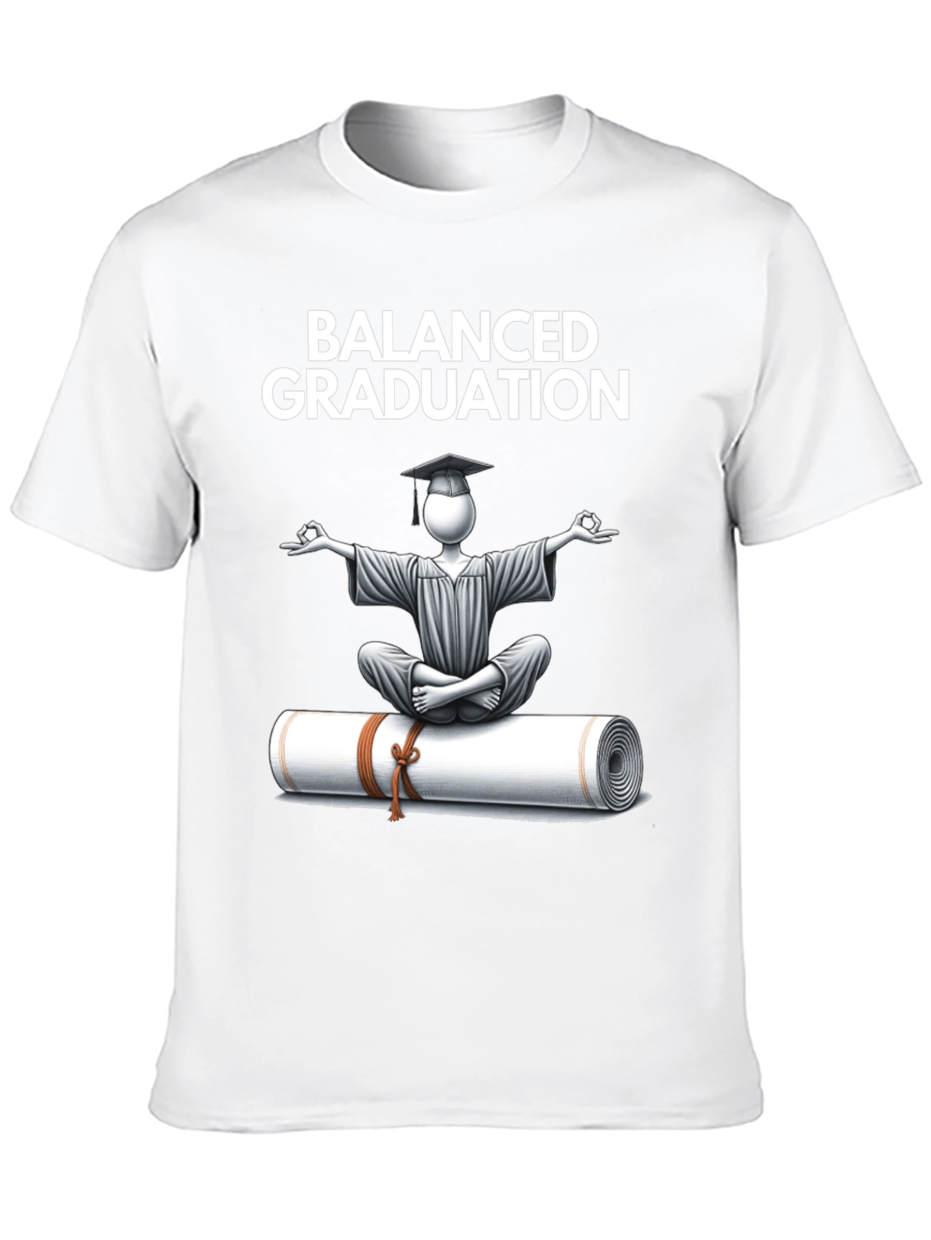 Balanced Graduation Tee - Zen Scholar T-Shirt