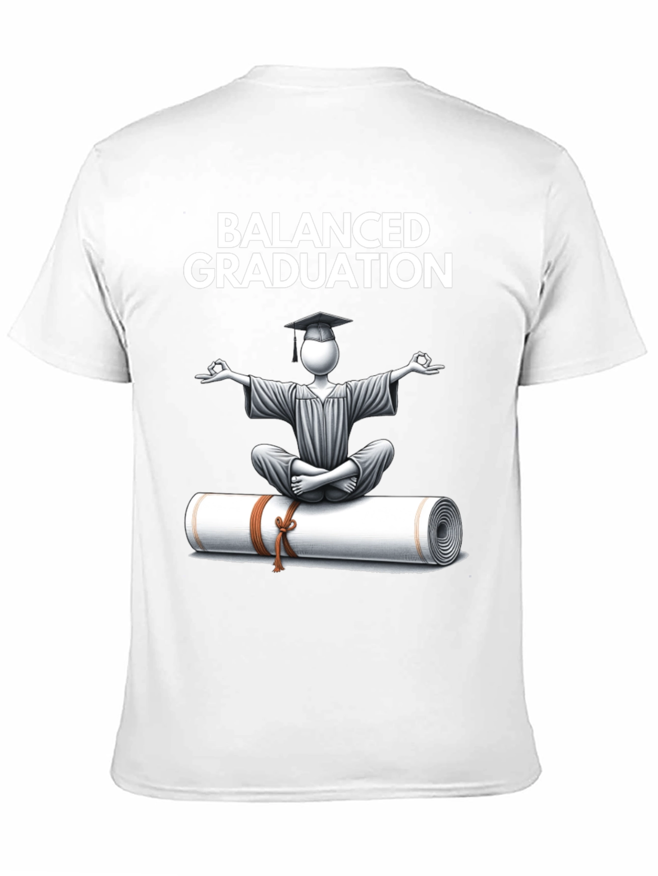 Balanced Graduation Tee - Zen Scholar T-Shirt
