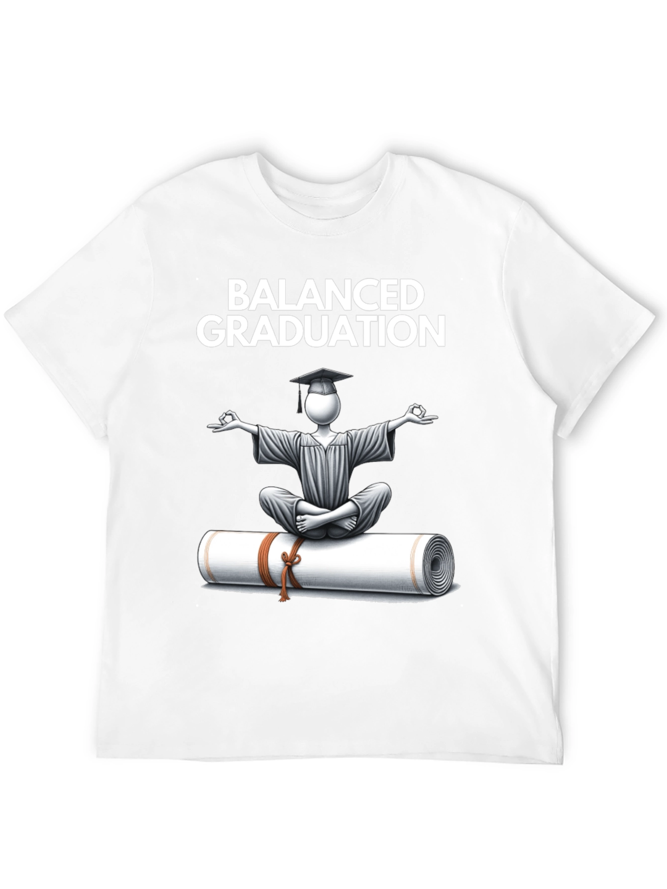 Balanced Graduation Tee - Zen Scholar T-Shirt
