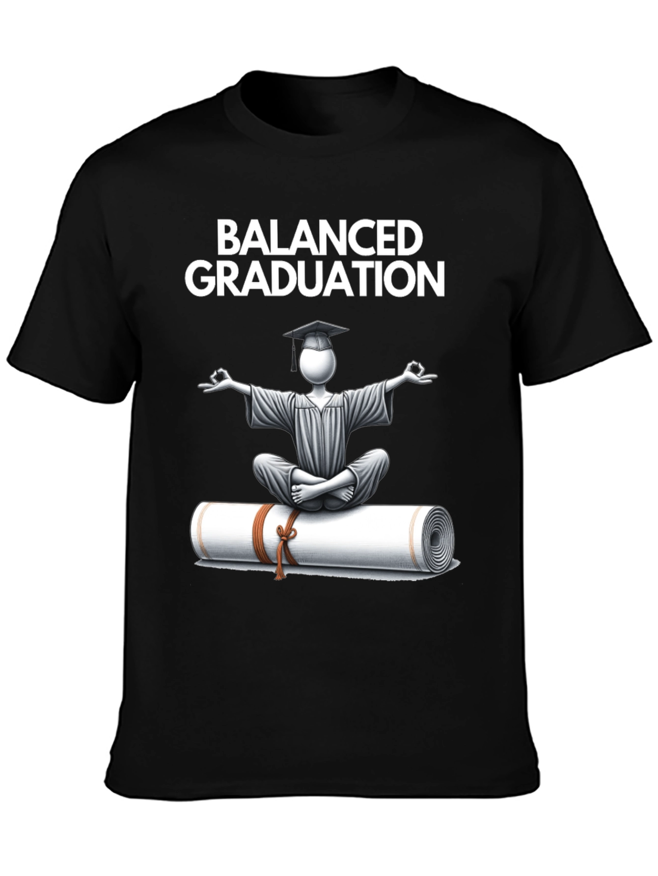 Balanced Graduation Tee - Zen Scholar T-Shirt