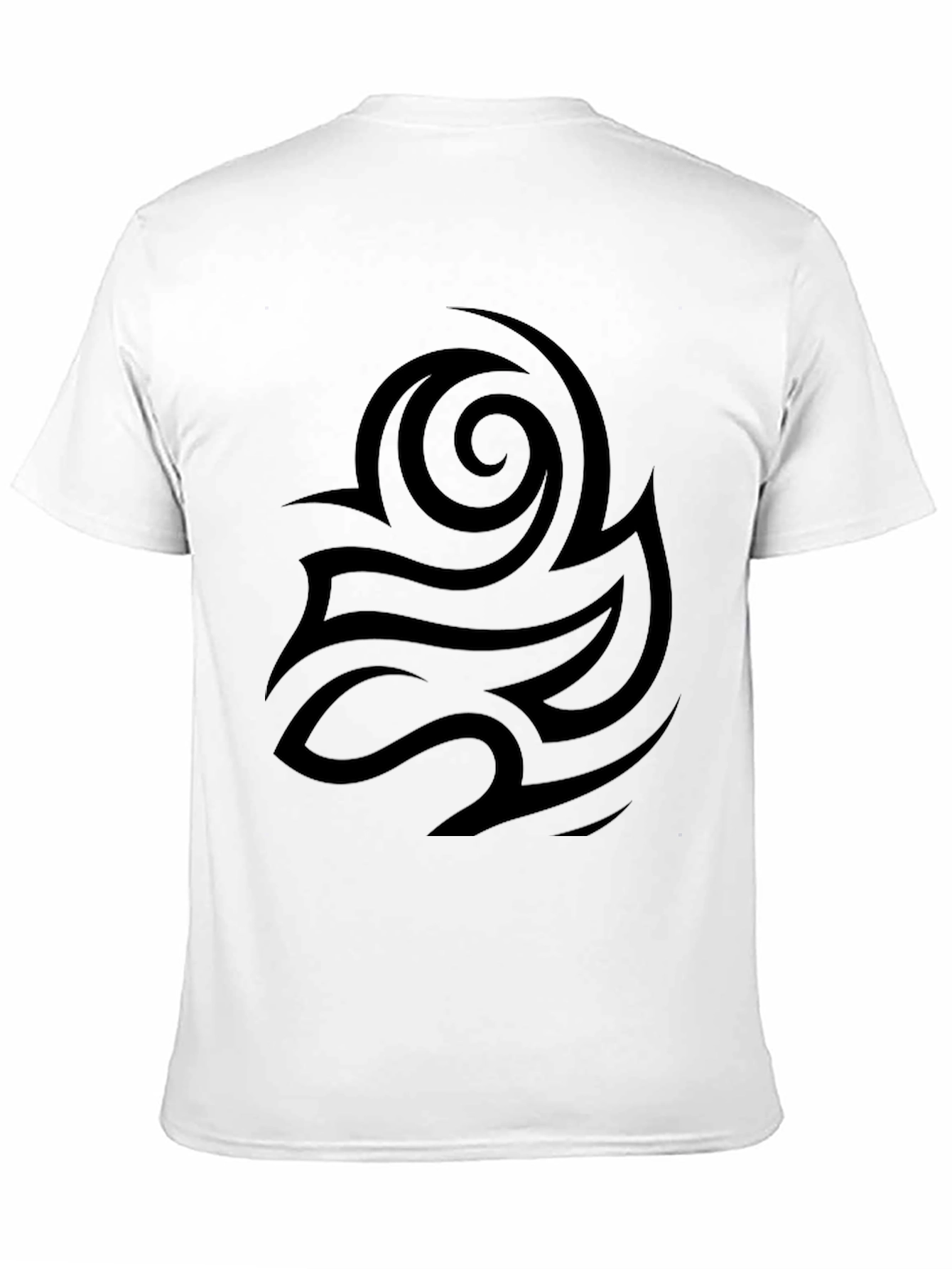 Black Tribal Design Tee | Stylish Mens T-Shirt