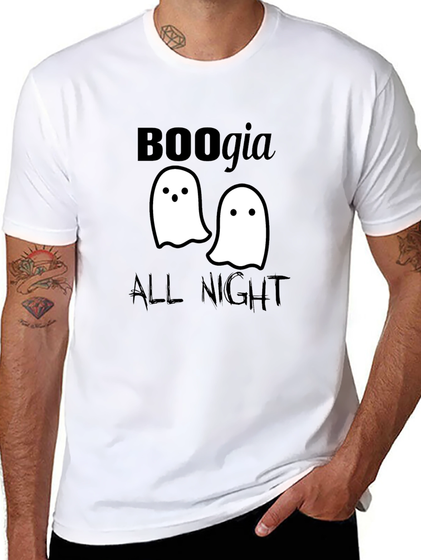 Boogia All Night Halloween T-Shirt