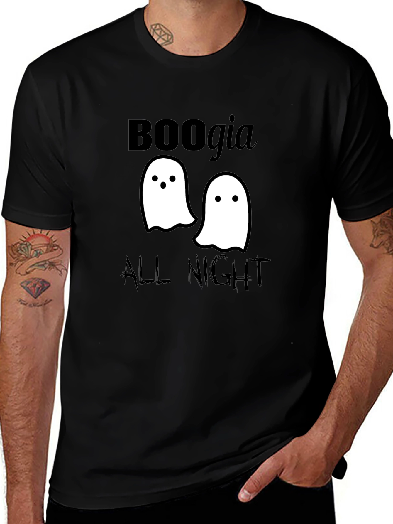 Boogia All Night Halloween T-Shirt