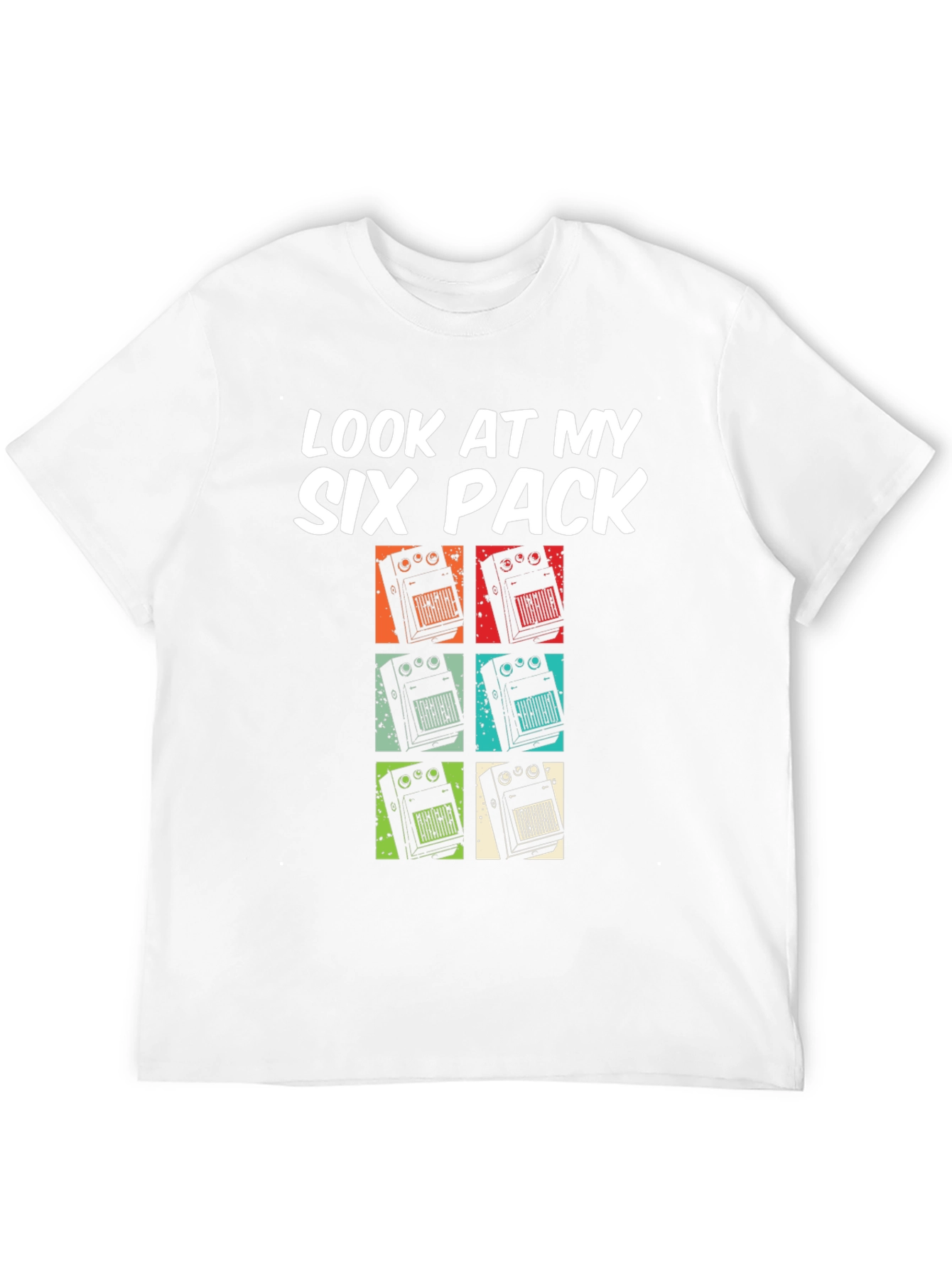 Six Pack Guitar Pedal T-Shirt