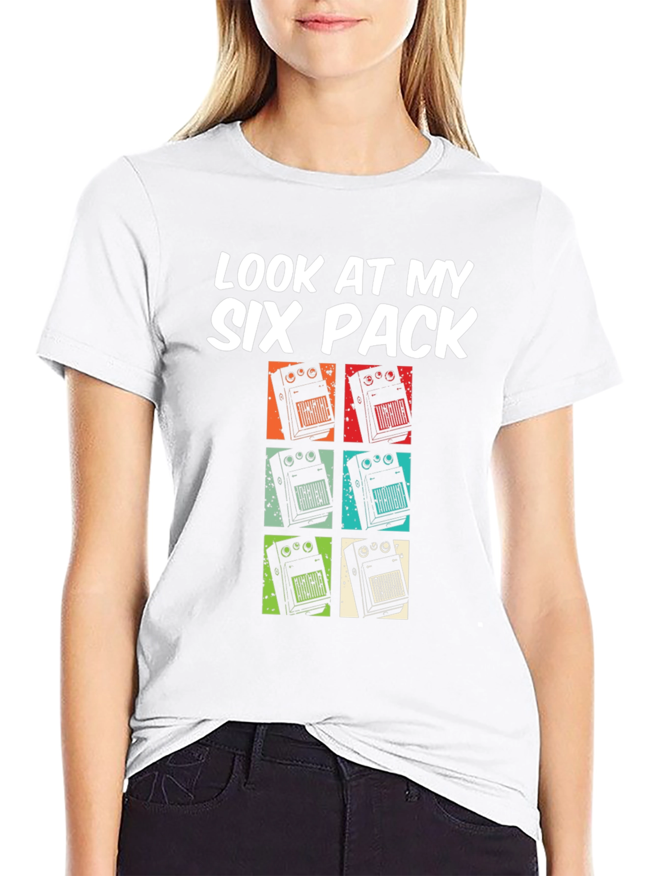 Six Pack Guitar Pedal T-Shirt