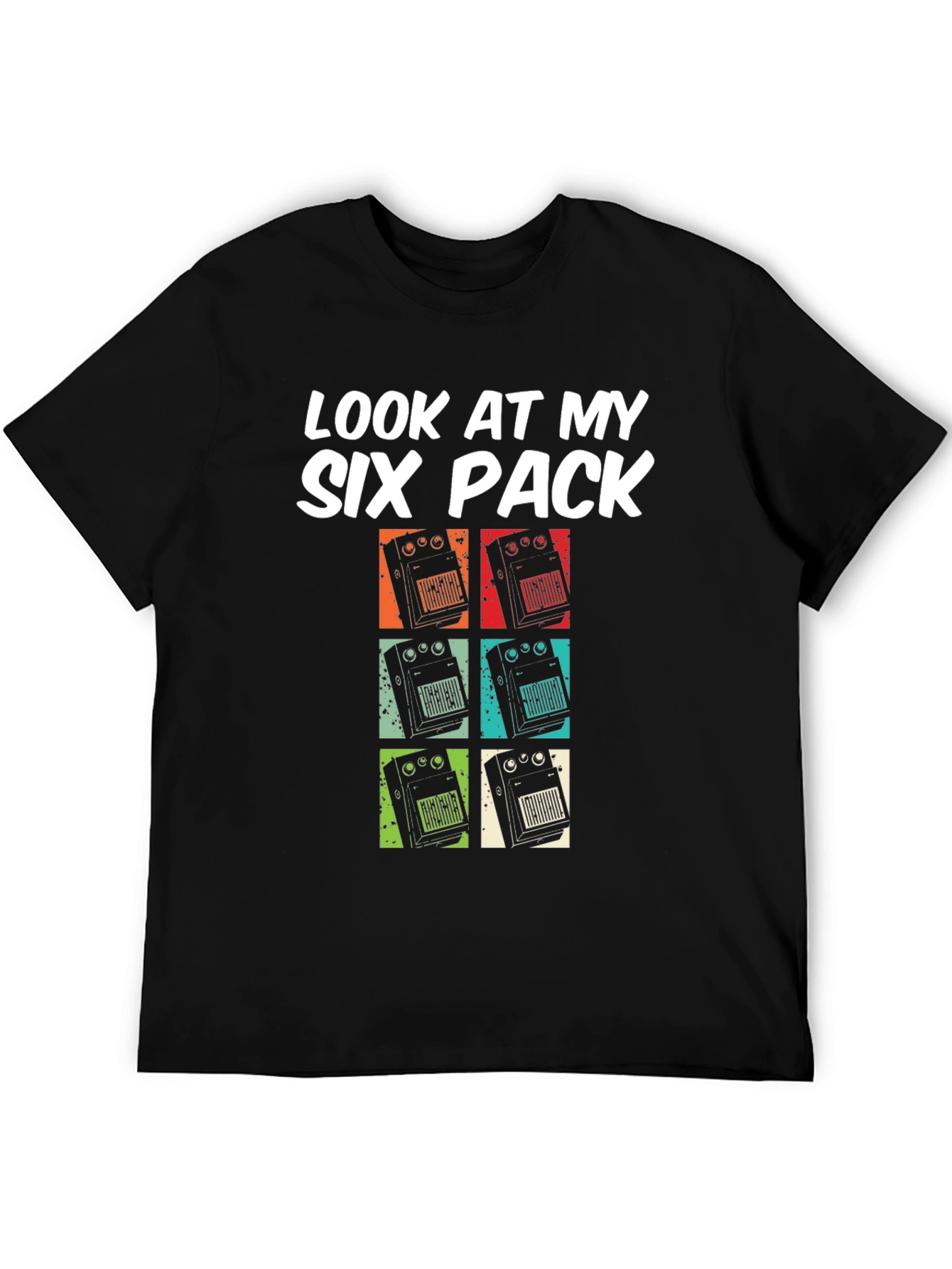 Six Pack Guitar Pedal T-Shirt