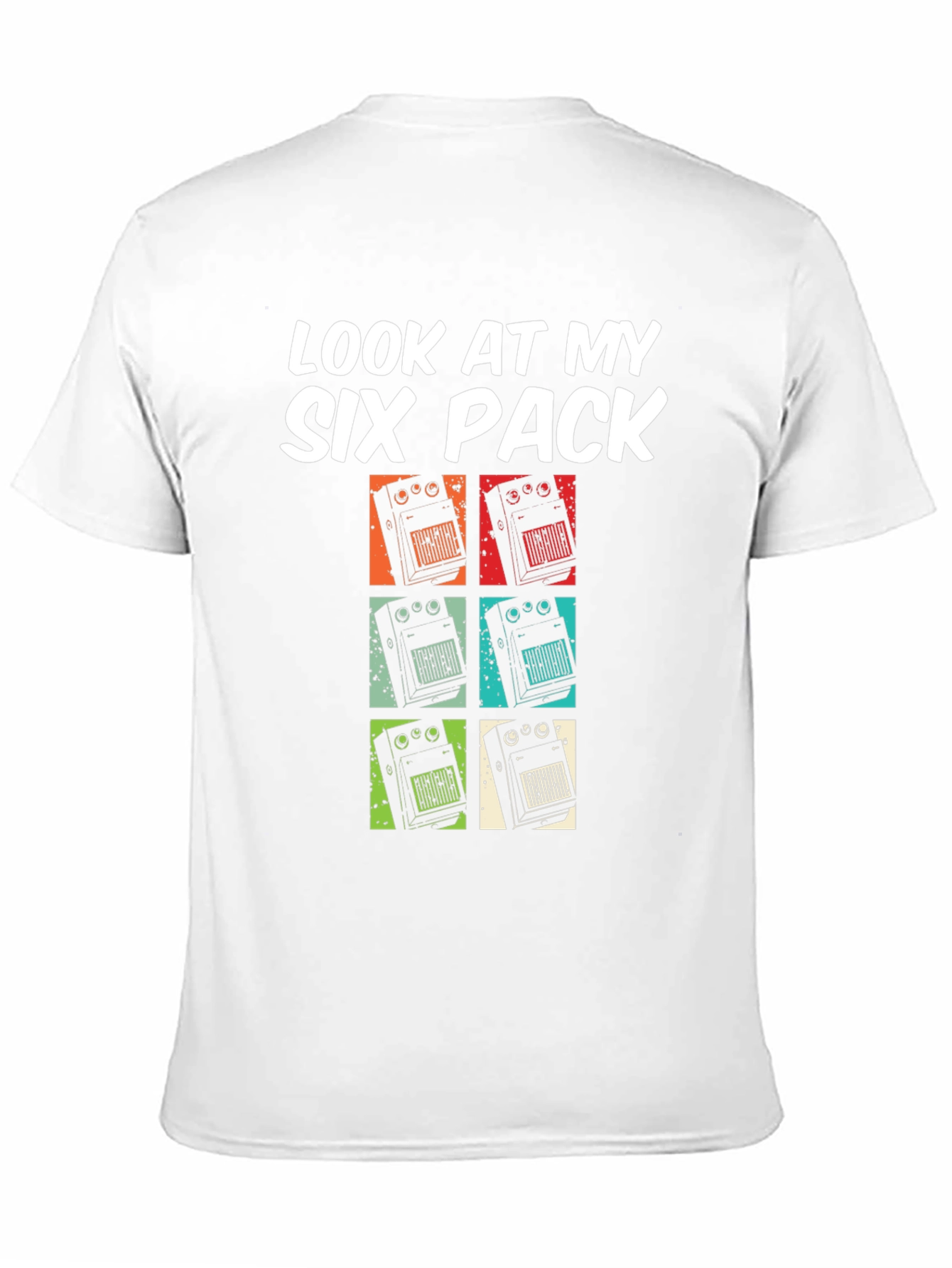 Six Pack Guitar Pedal T-Shirt