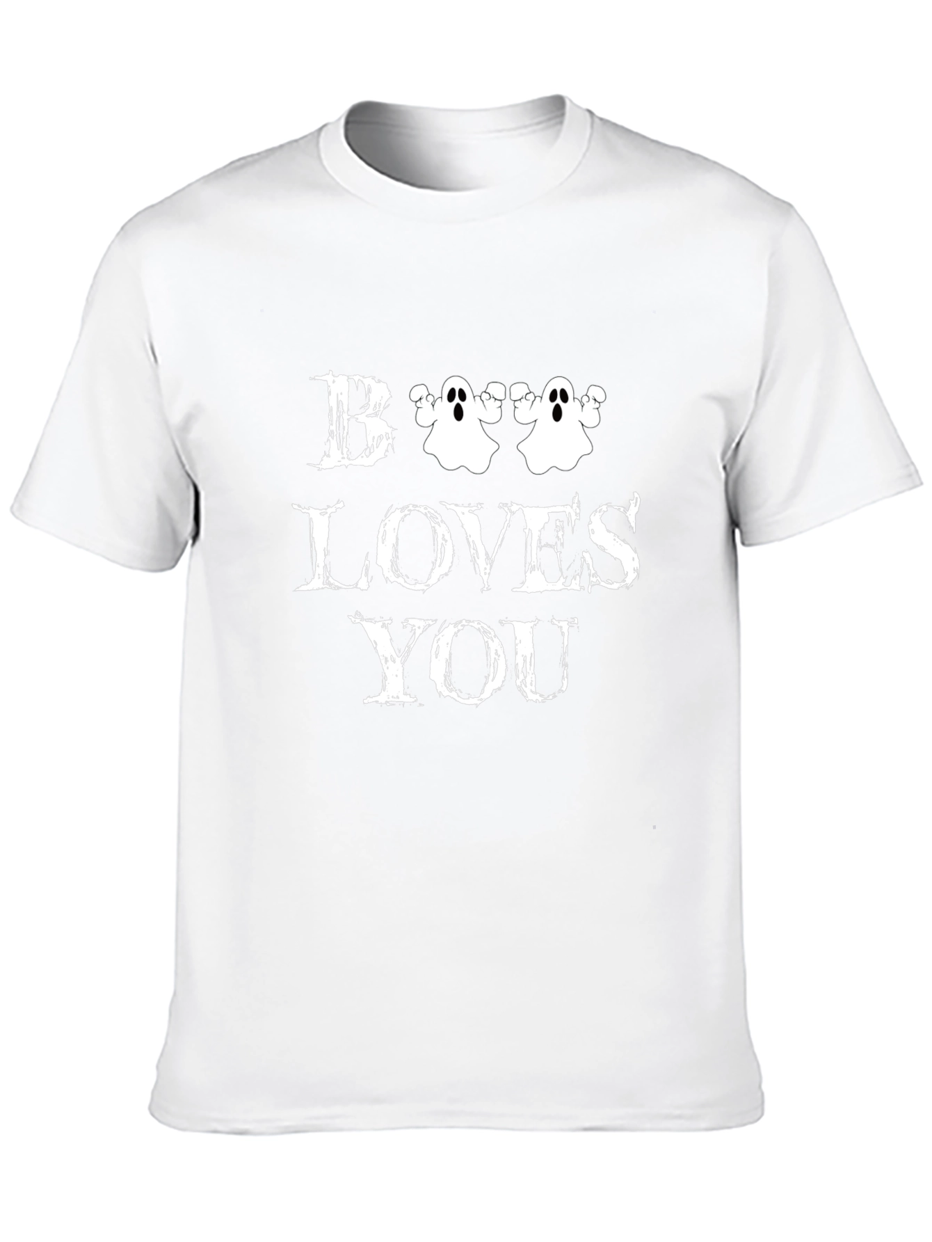 Boo Loves You Graphic T-Shirt - Halloween Edition