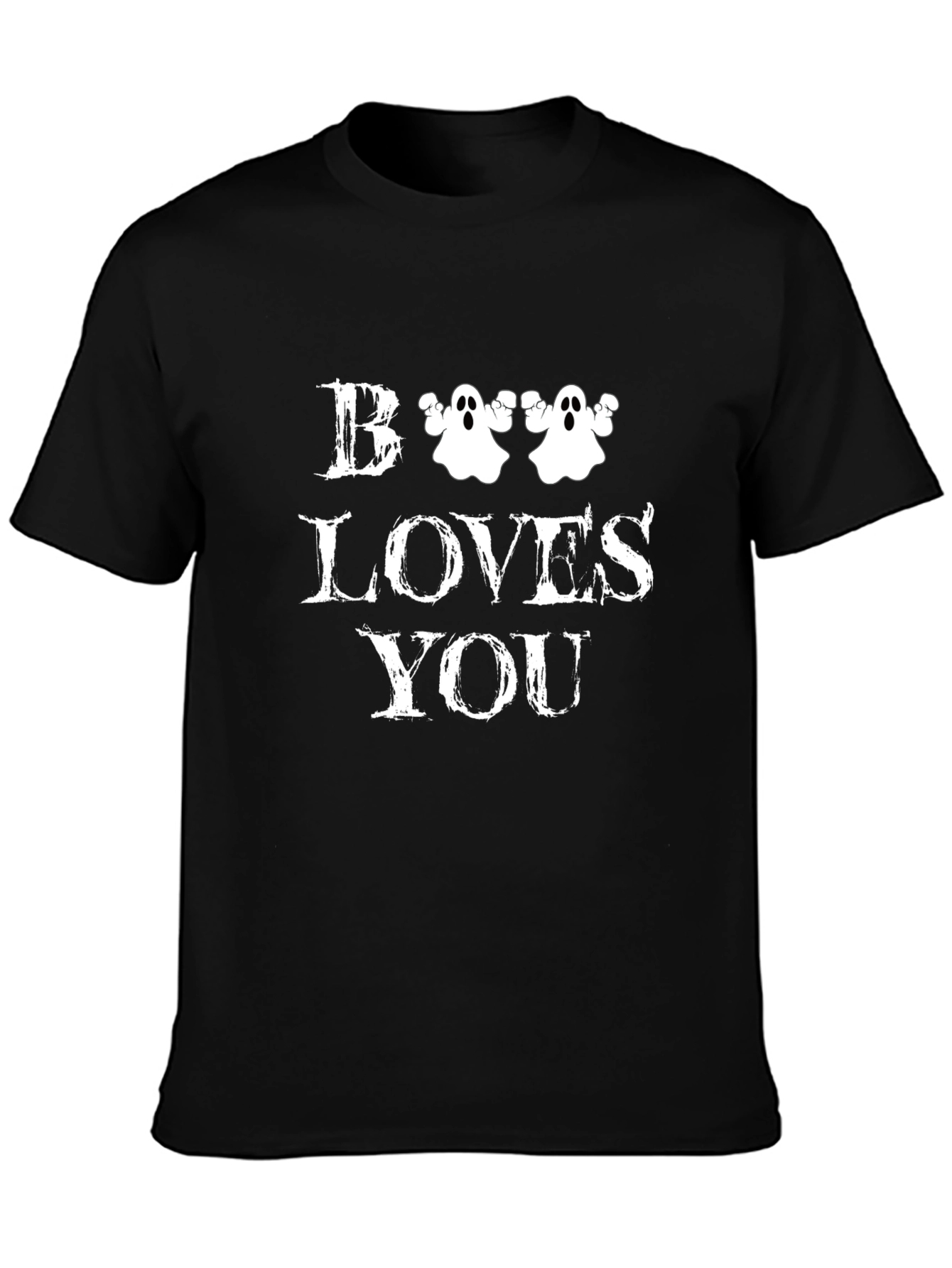 Boo Loves You Graphic T-Shirt - Halloween Edition