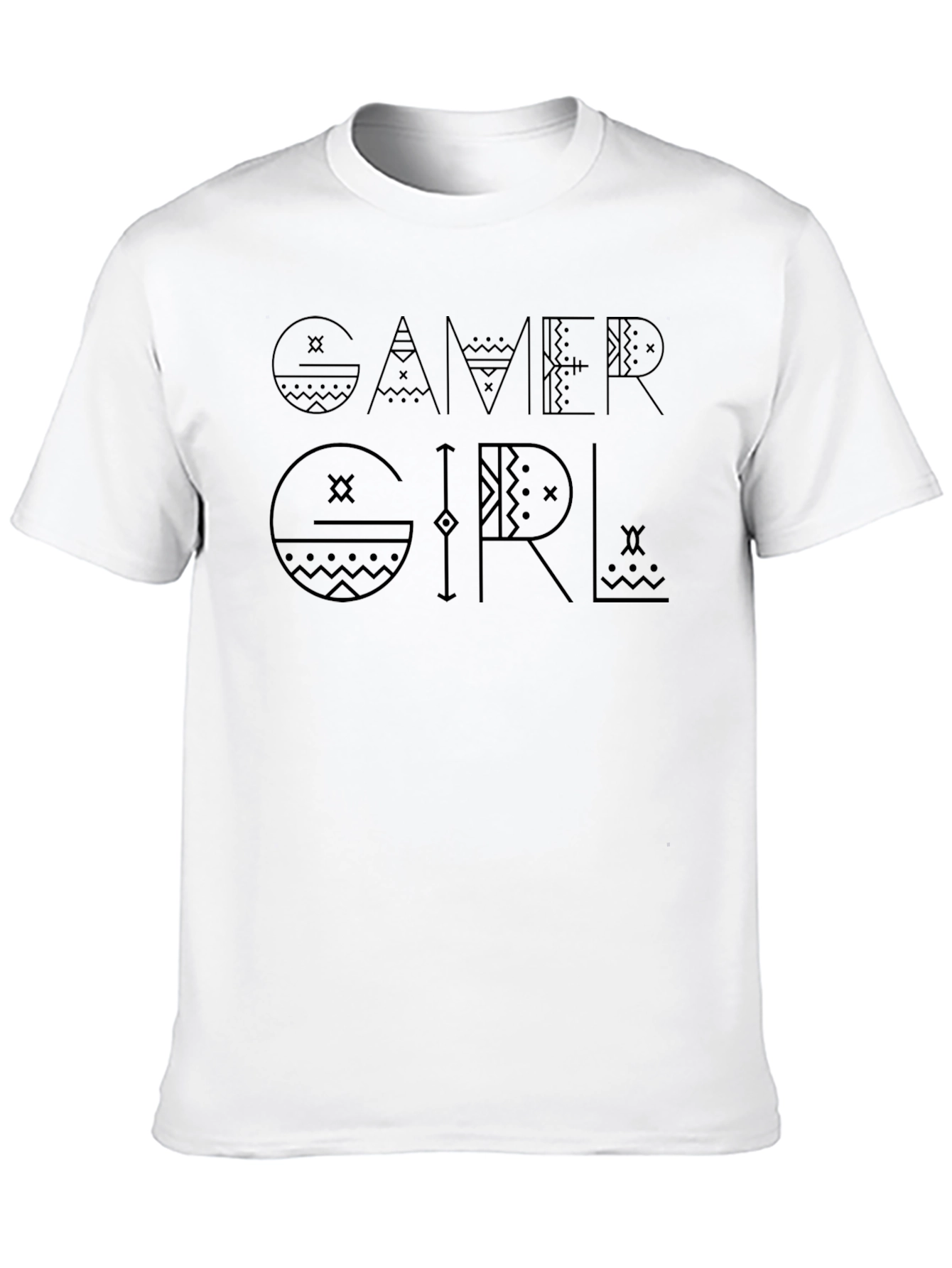 Gamer Girl Black Graphic Tee - Stylish Casual Wear