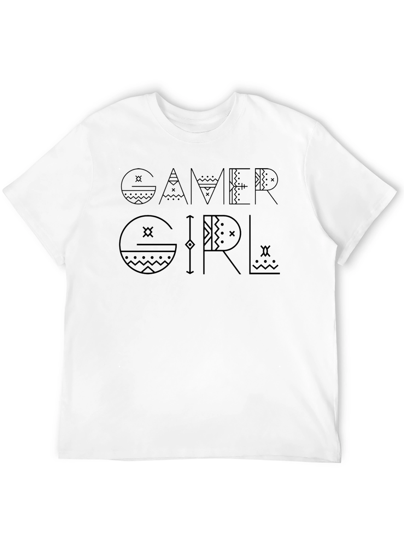Gamer Girl Black Graphic Tee - Stylish Casual Wear