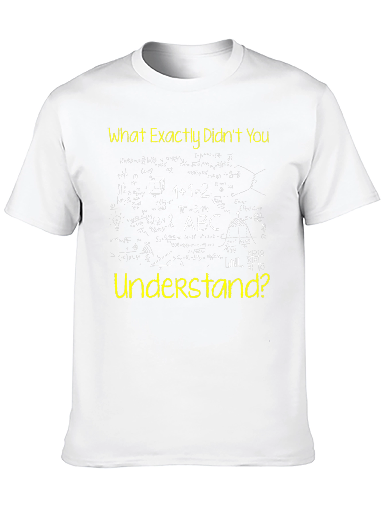 Math Formula T-Shirt - What Didnt You Understand?