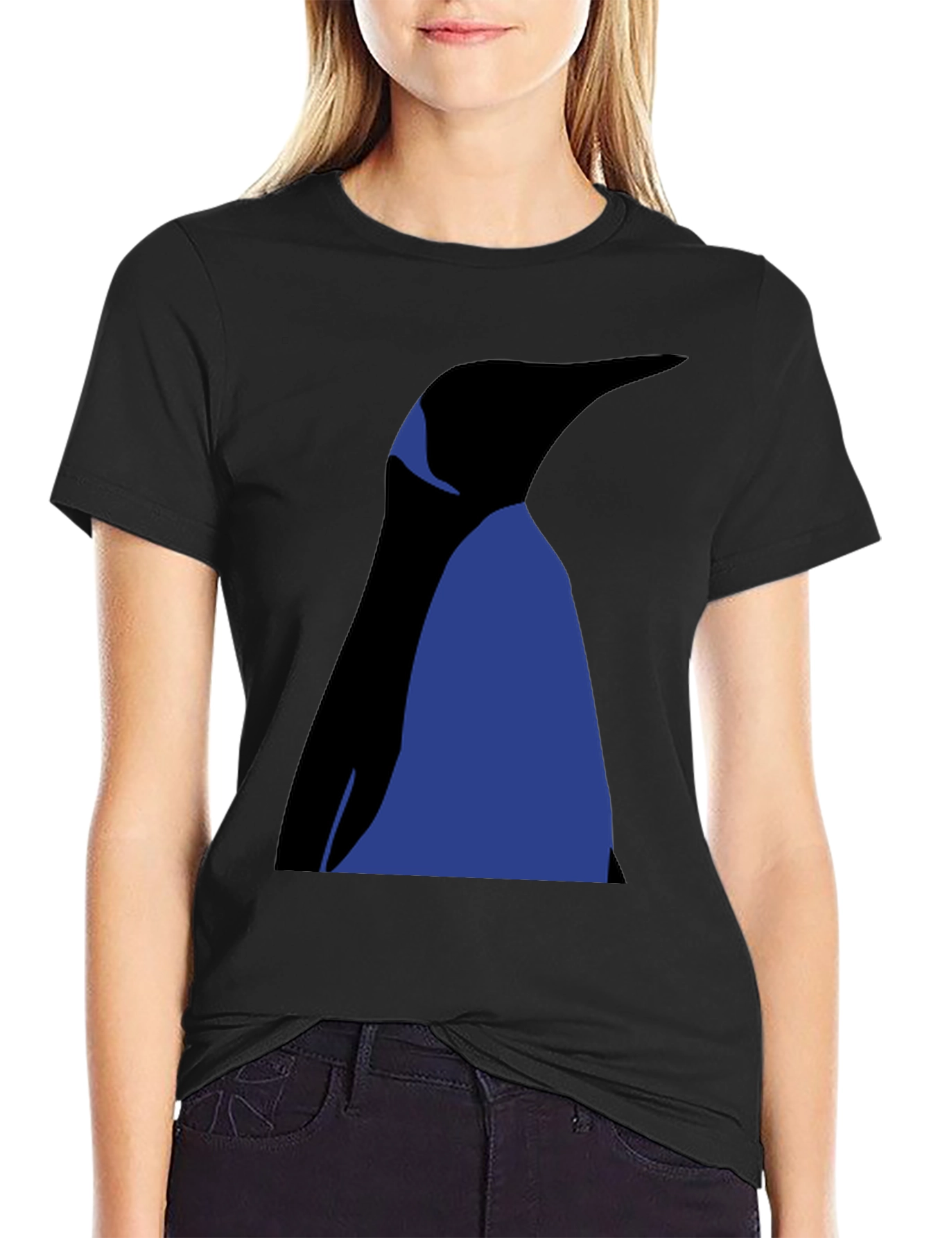Penguin Graphic T-Shirt - Mens Black Tee