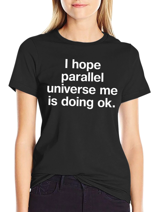 Parallel Universe Me Graphic Tee - Black