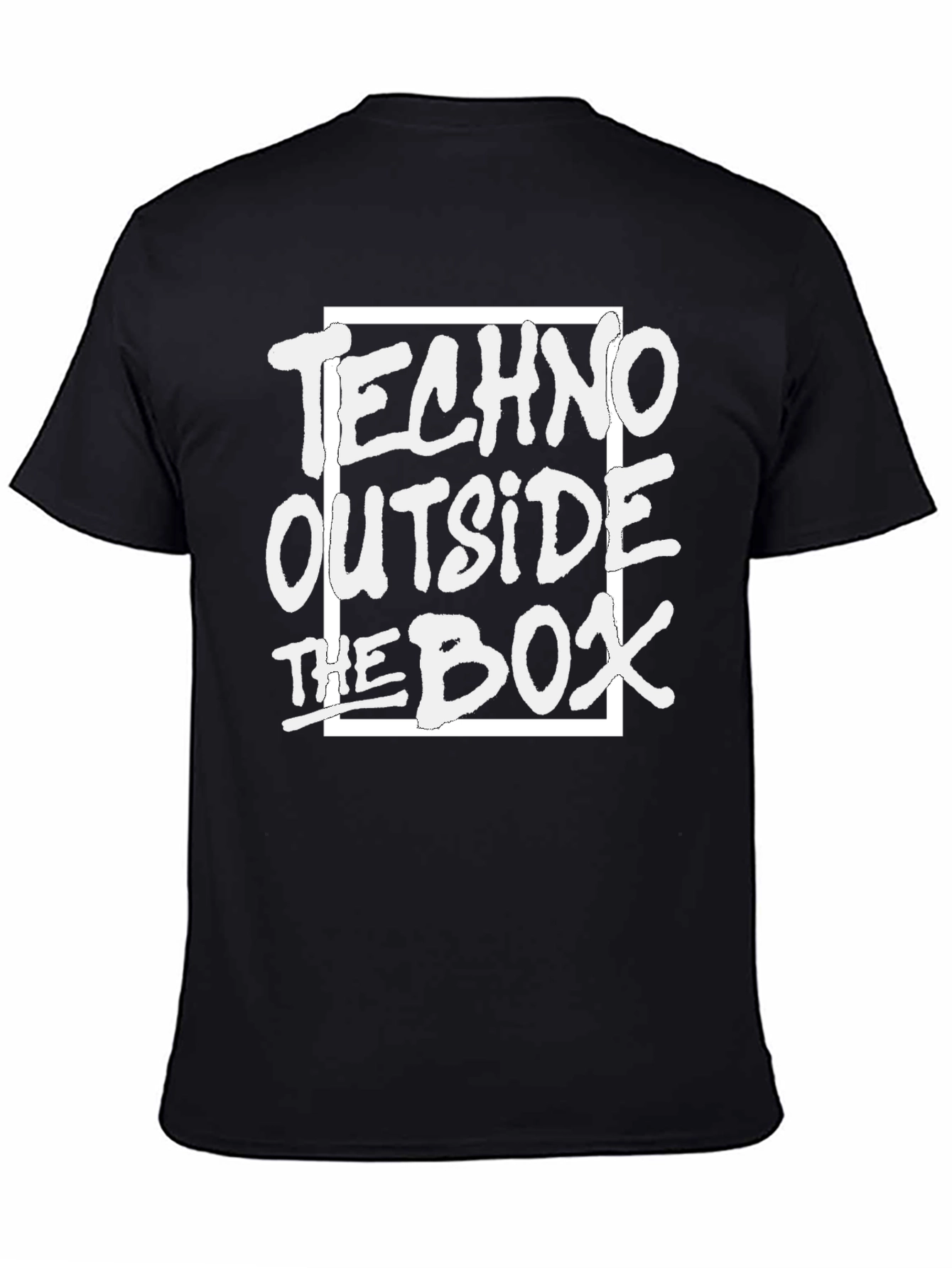 Techno Outside The Box Black T-Shirt