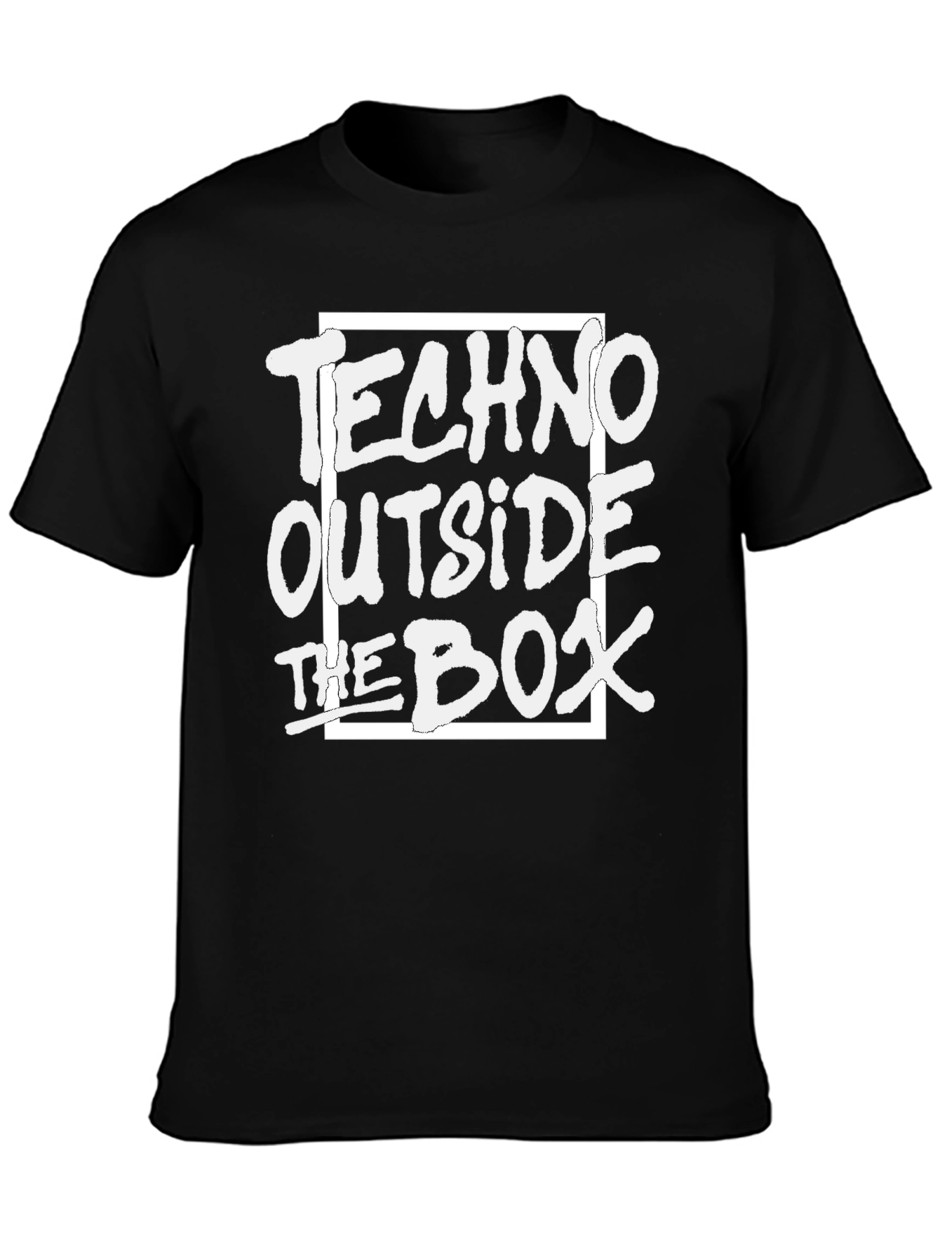 Techno Outside The Box Black T-Shirt