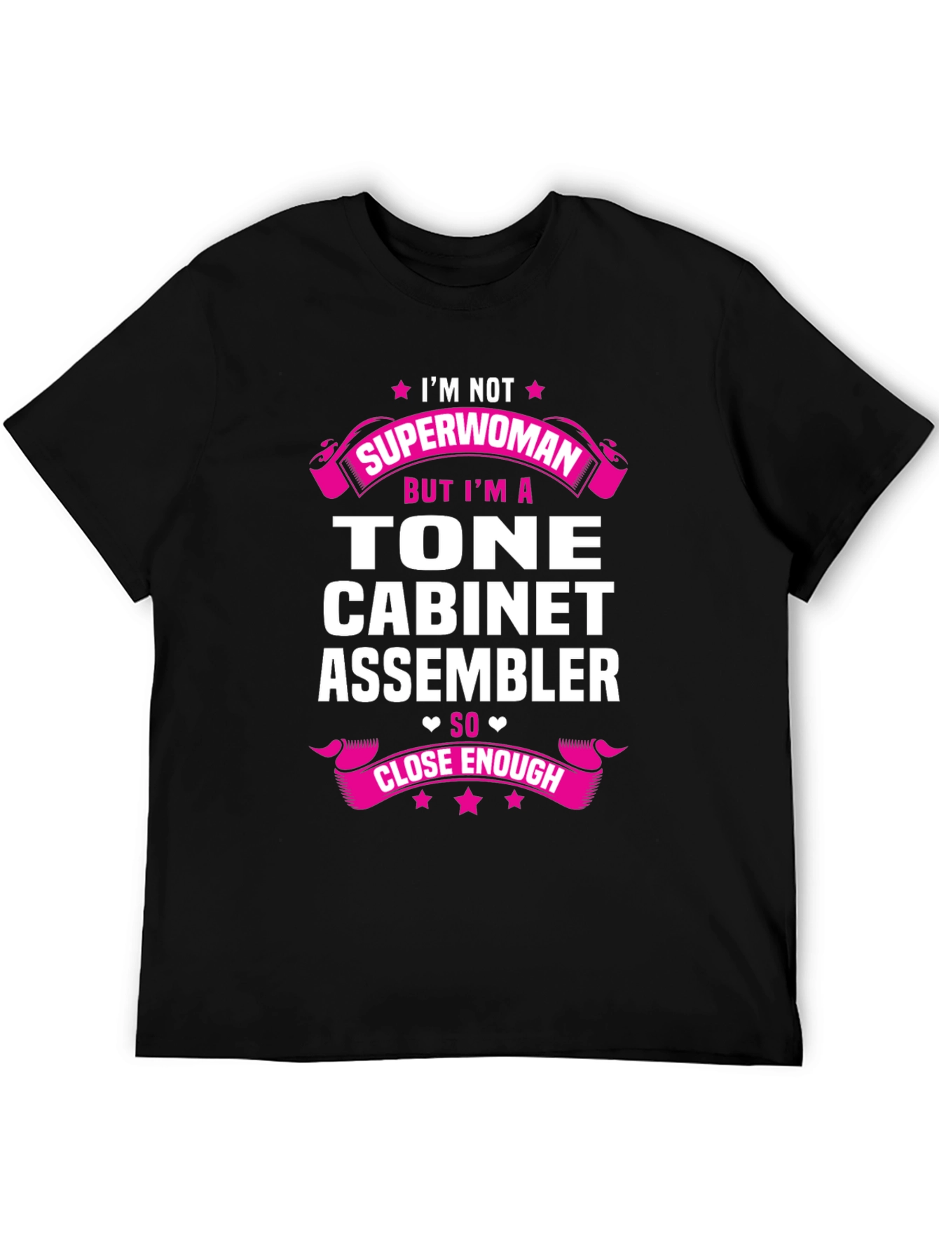 Tone Cabinet Assembler T-Shirt - Not Superwoman