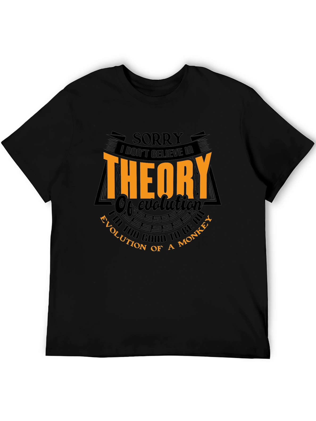 Funny Evolution Theory Graphic Tee