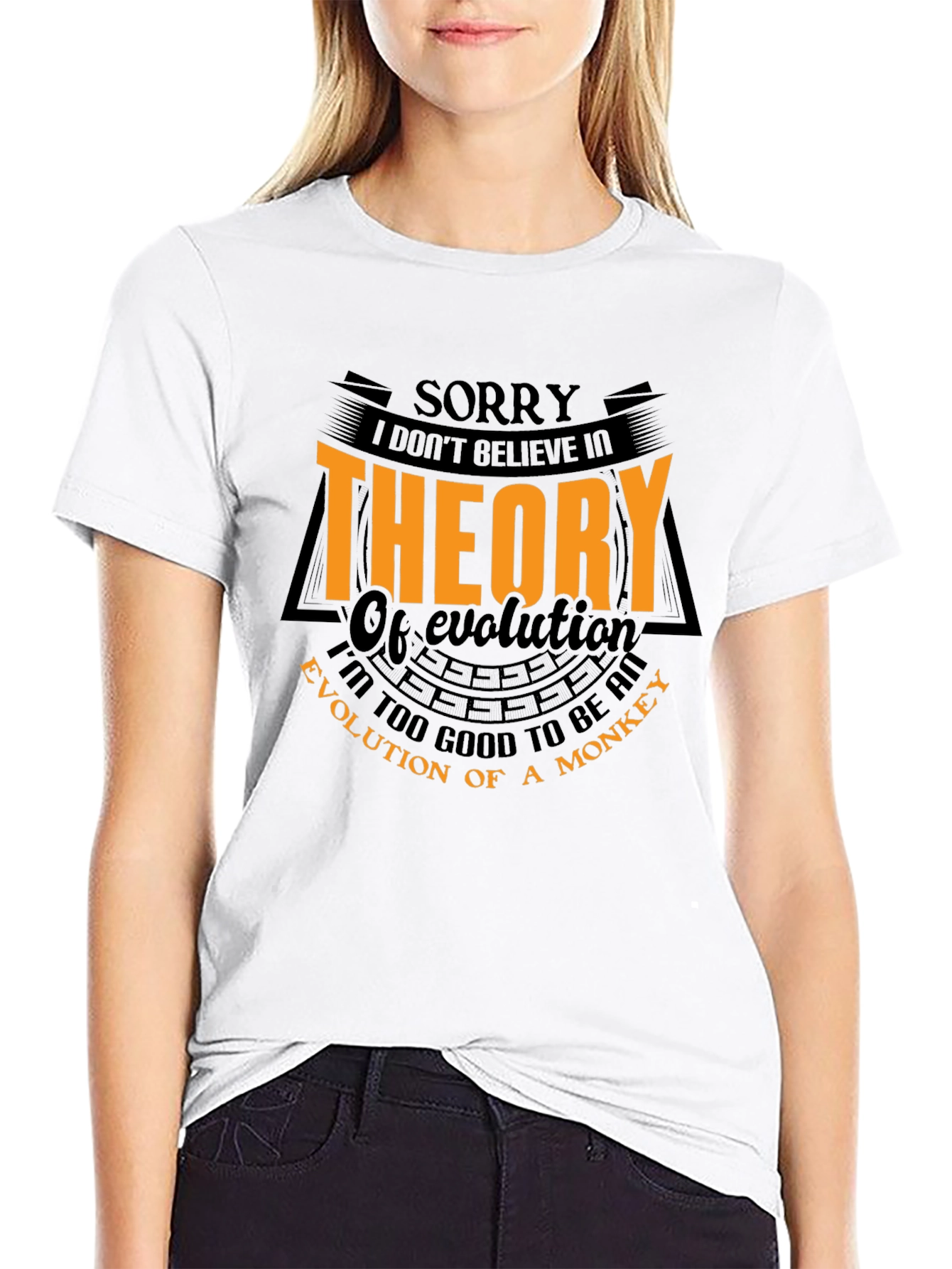 Funny Evolution Theory Graphic Tee